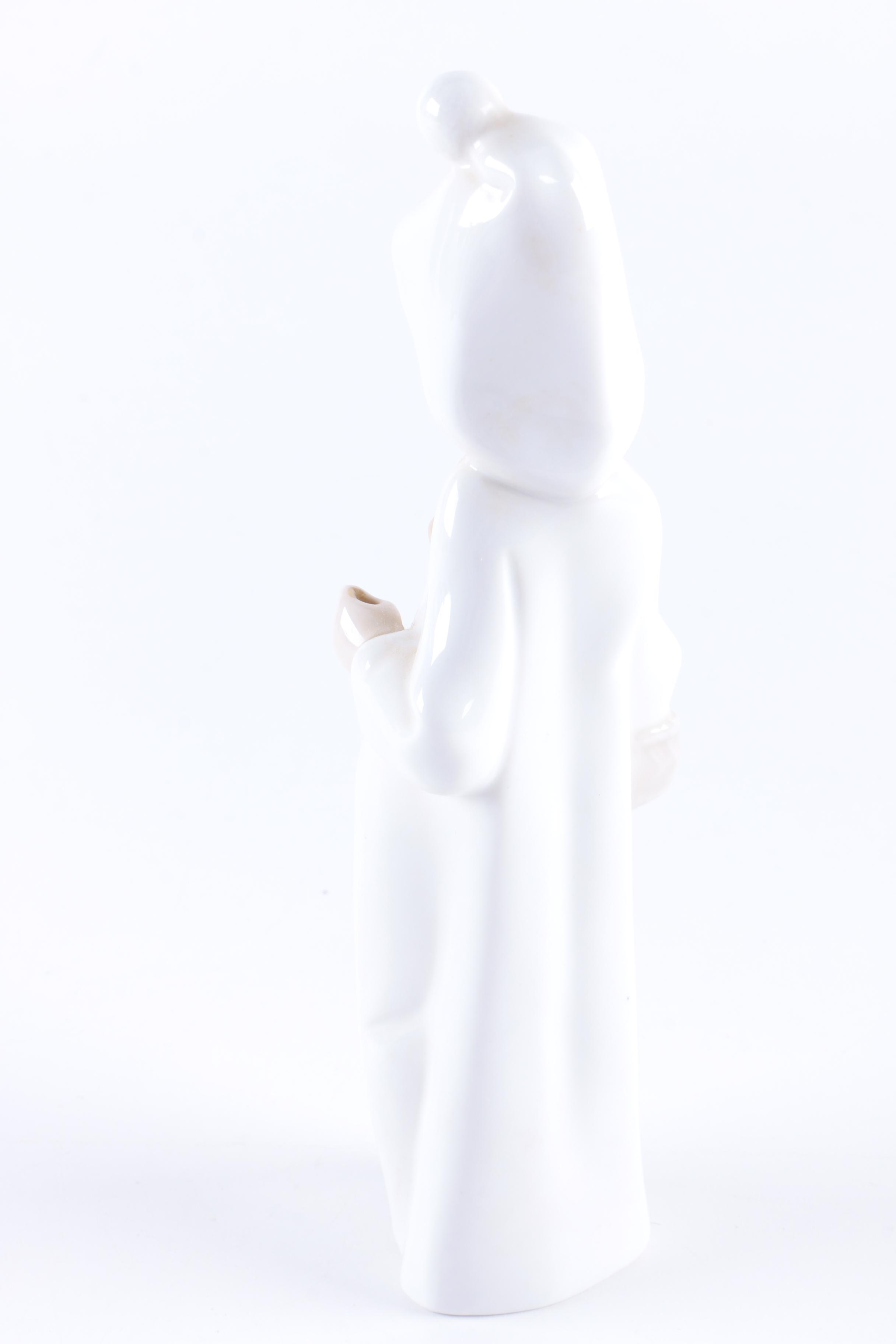 Lladro "Shepherdess with Basket" Figurine