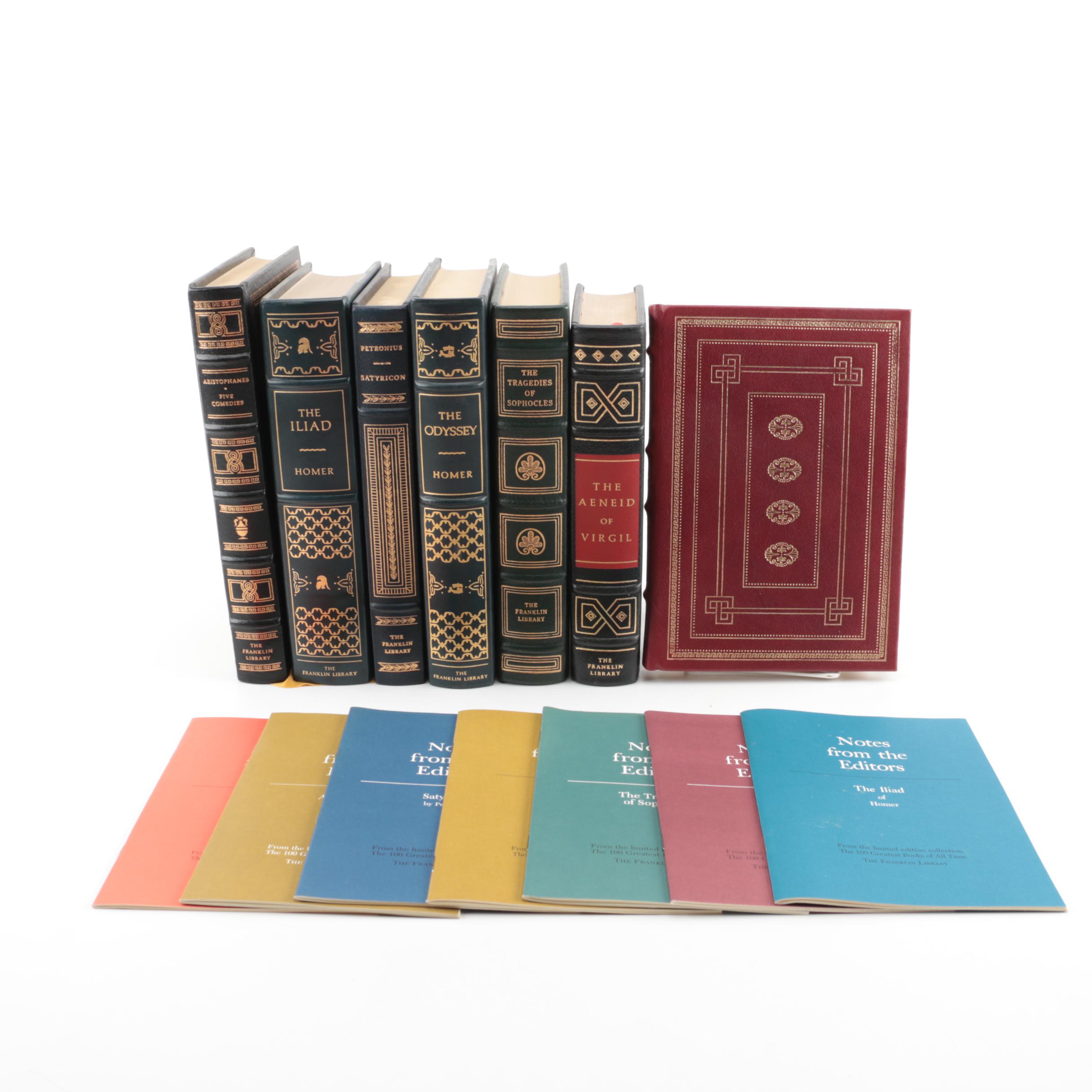Franklin Library "100 Greatest Books of All Time" Greek Classics
