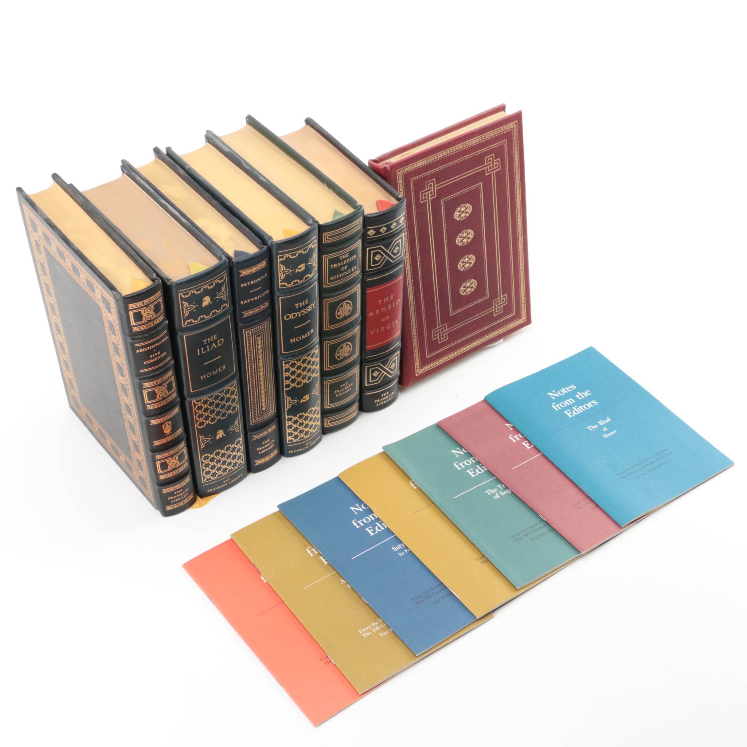 Franklin Library "100 Greatest Books of All Time" Greek Classics