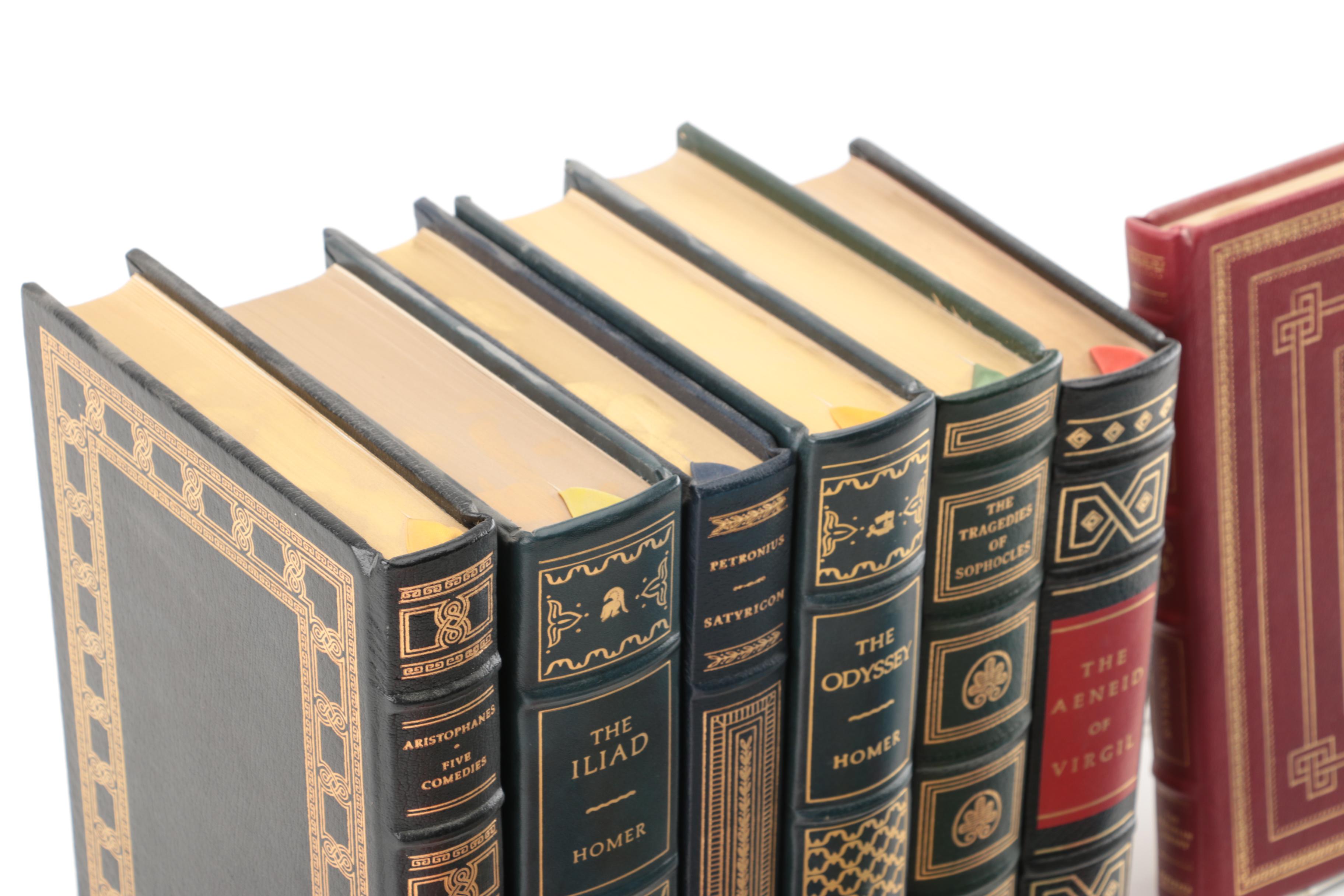 Franklin Library "100 Greatest Books of All Time" Greek Classics