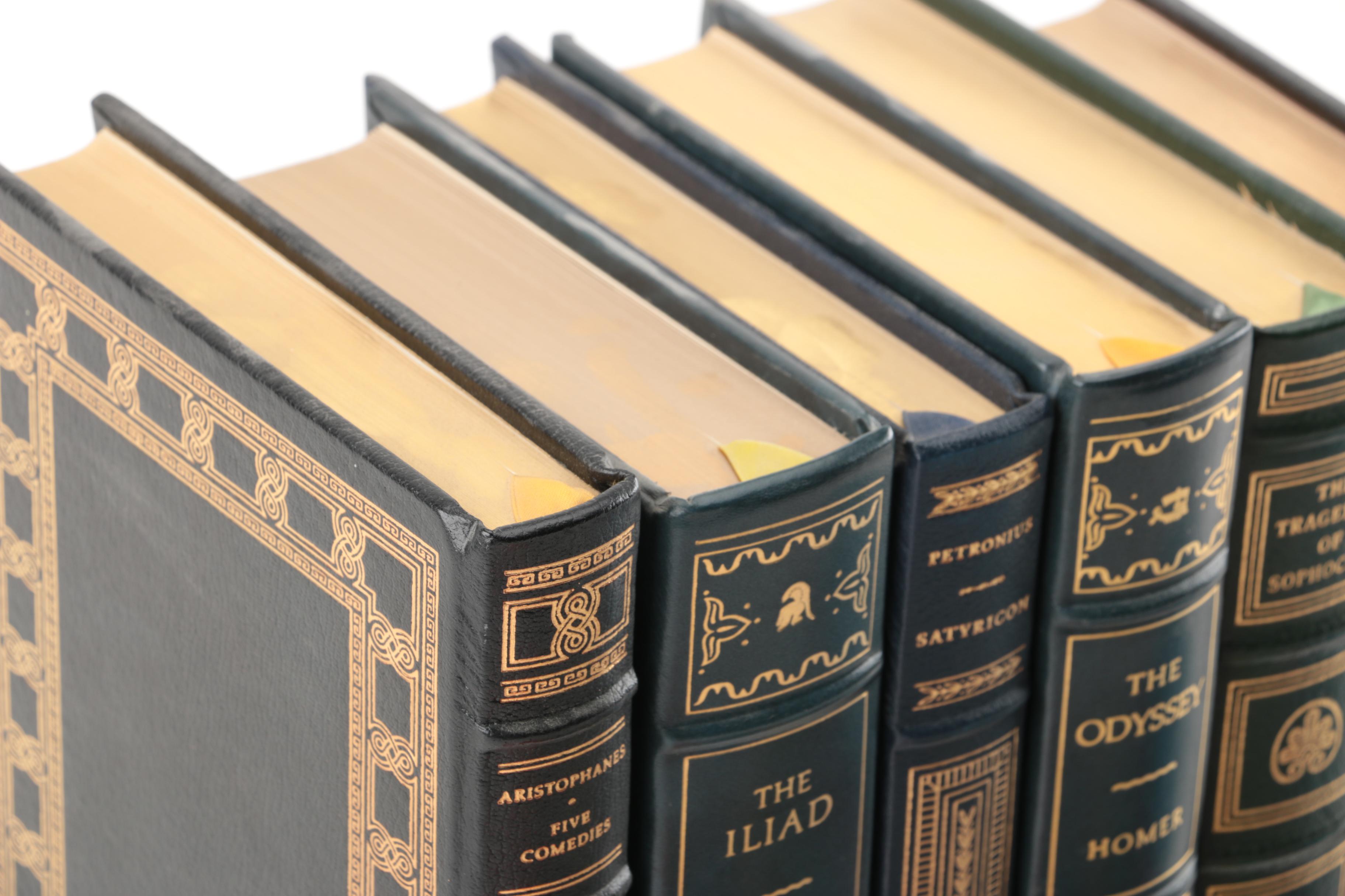 Franklin Library "100 Greatest Books of All Time" Greek Classics