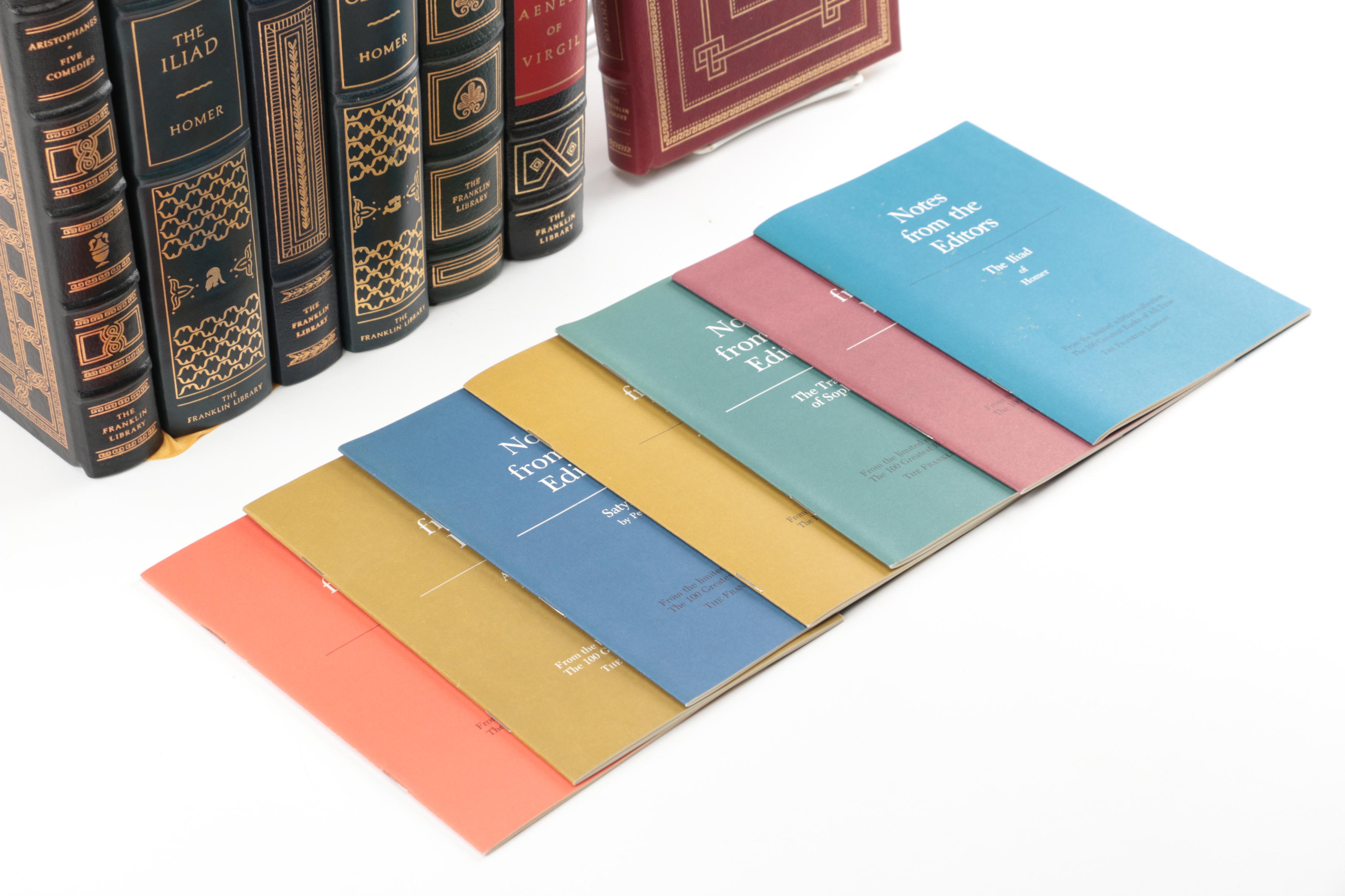 Franklin Library "100 Greatest Books of All Time" Greek Classics