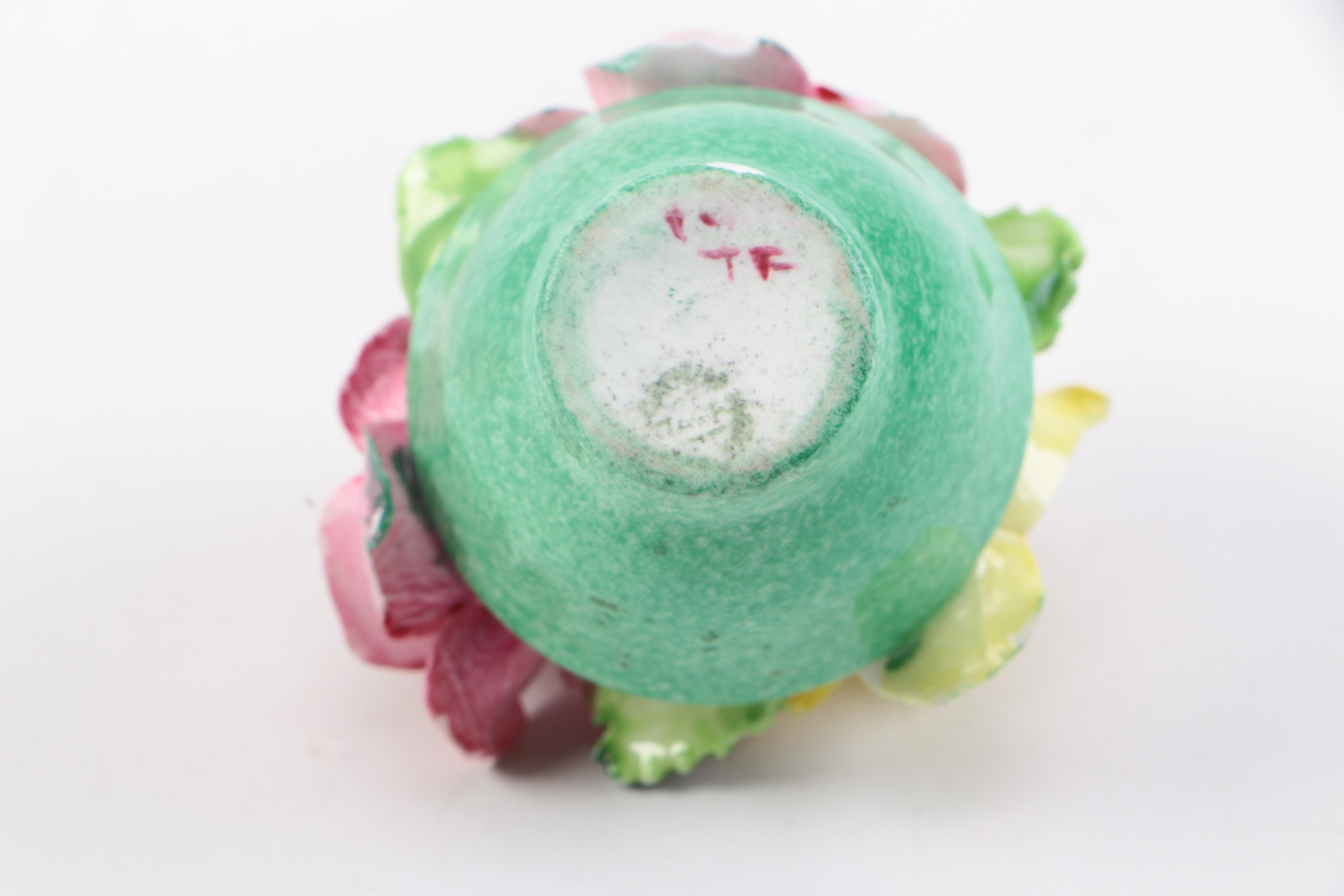 Porcelain Trinket Flowers