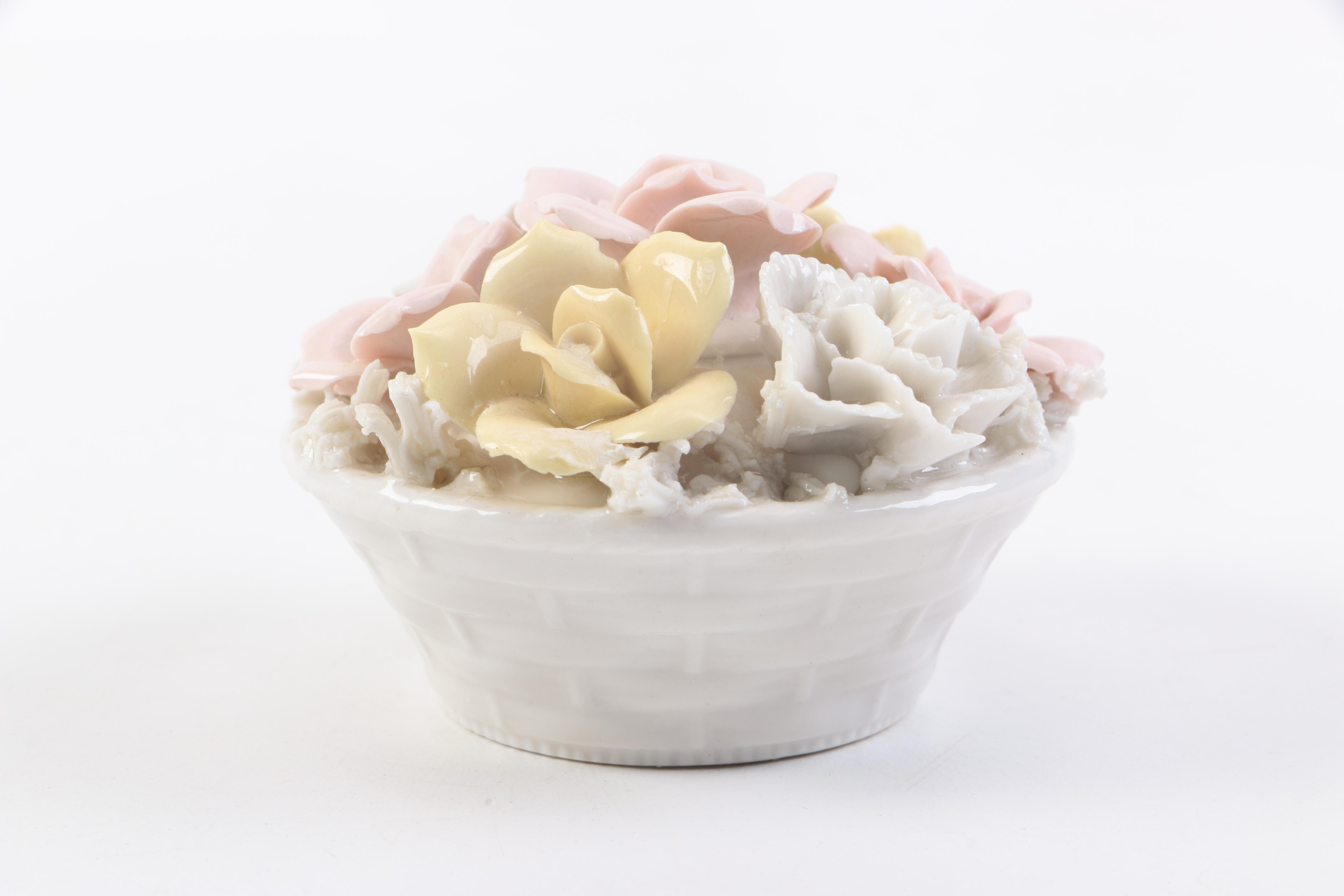 Porcelain Trinket Flowers