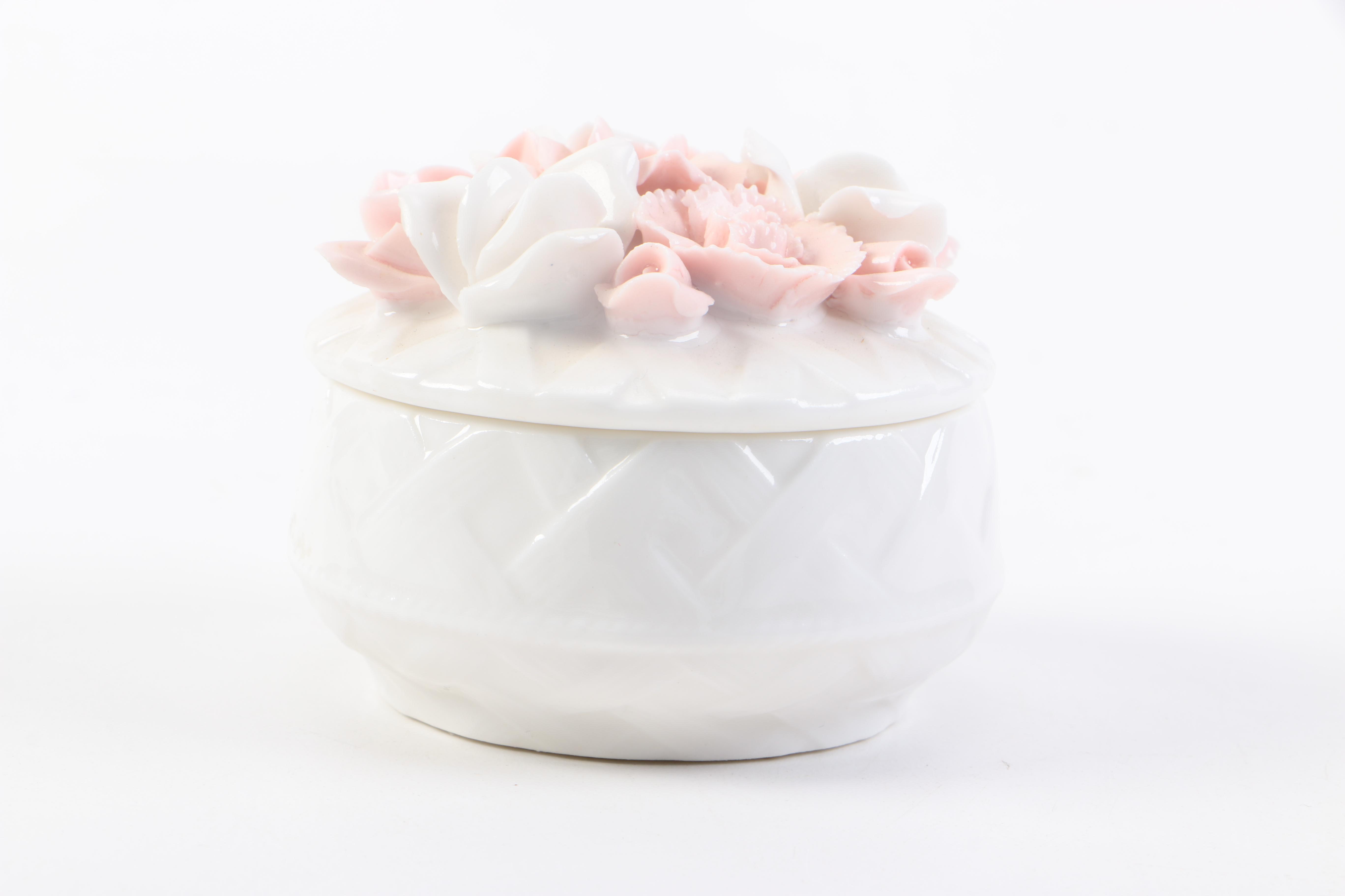 Porcelain Trinket Flowers