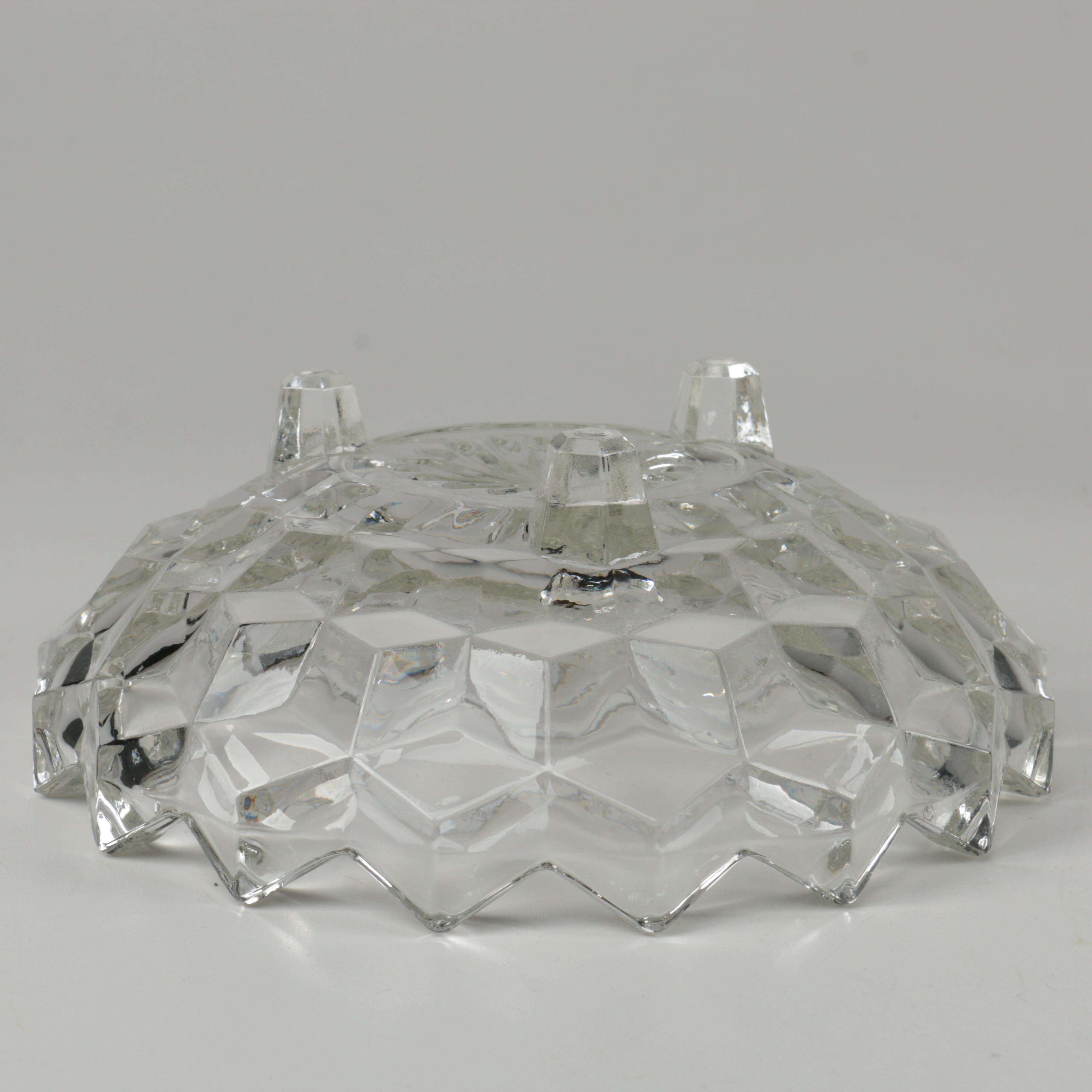 Assortment of Crystal Serveware