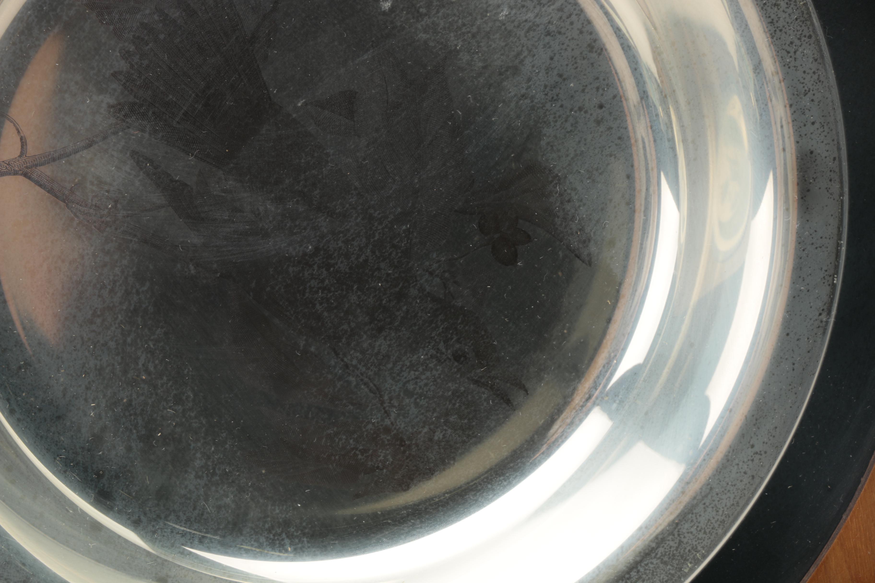 Sterling Silver Plates From the National Audubon Society and The Franklin Mint