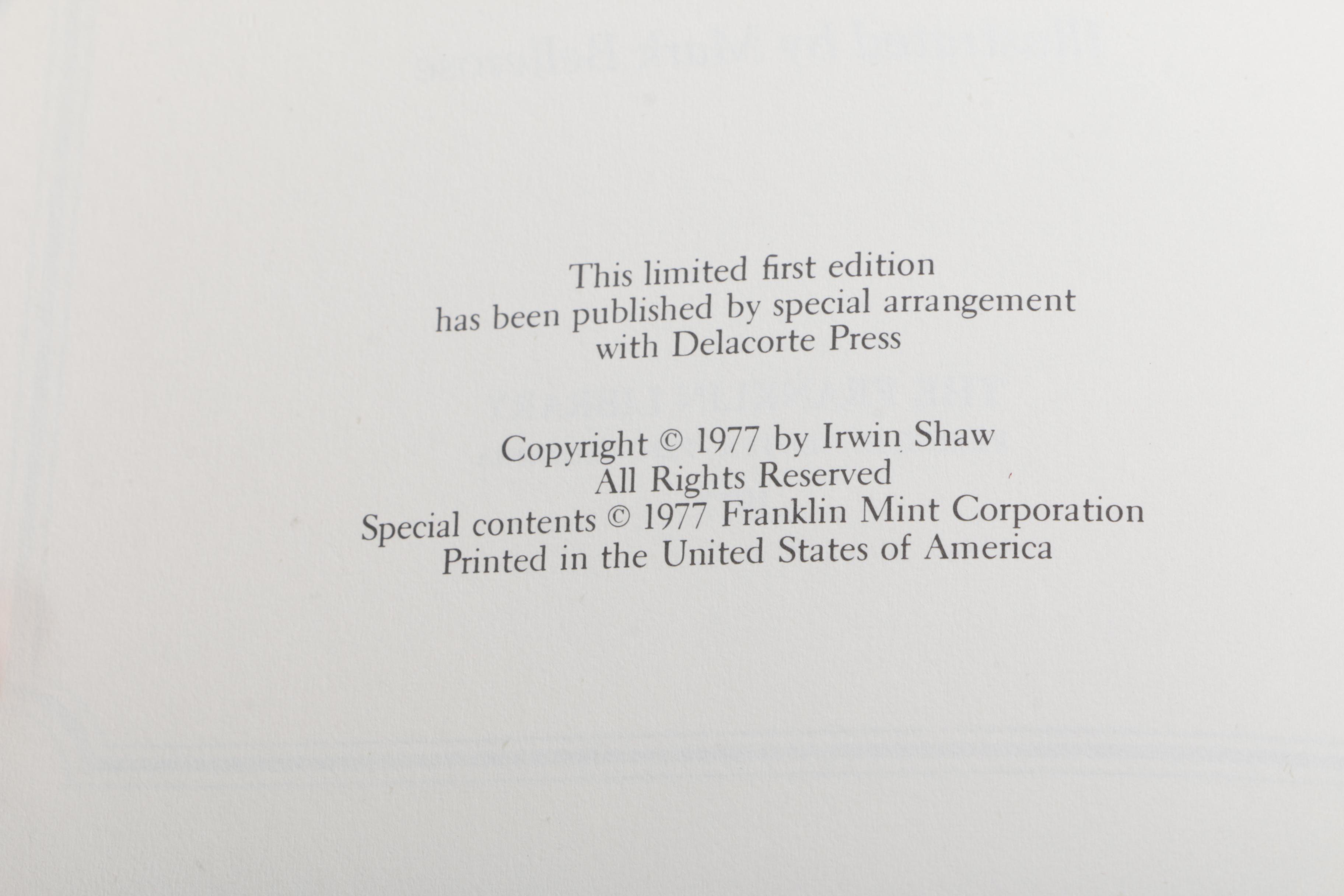 Franklin Library First Editions Including John le Carré