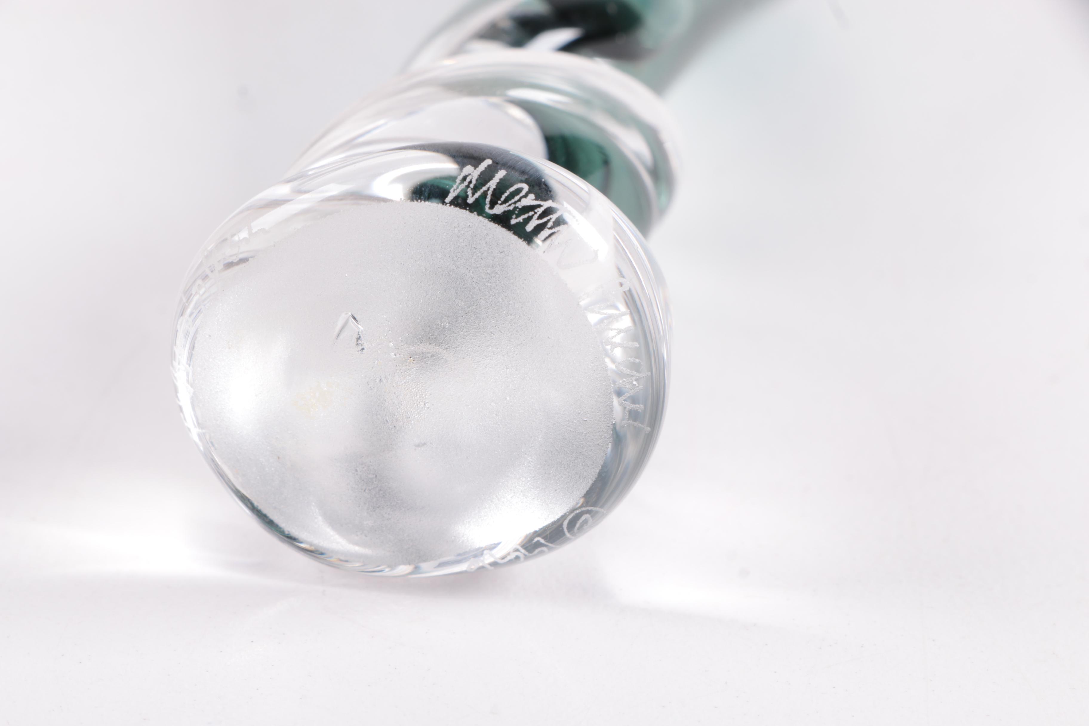 Art Glass Perfume Bottles Including Mary Angus