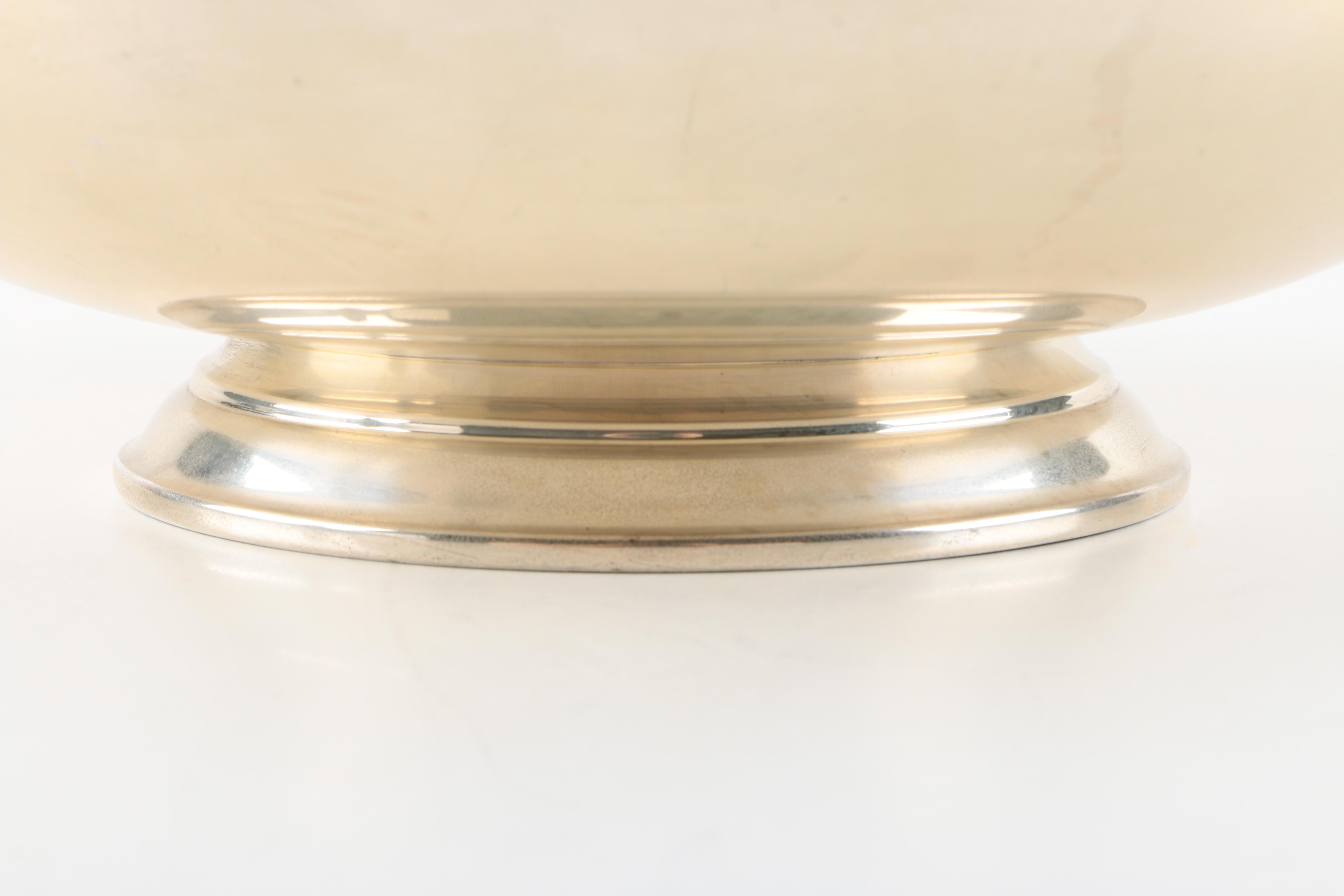 The Franklin Mint Sterling Silver "Bicentennial Bowl" with 24K Gold Lining