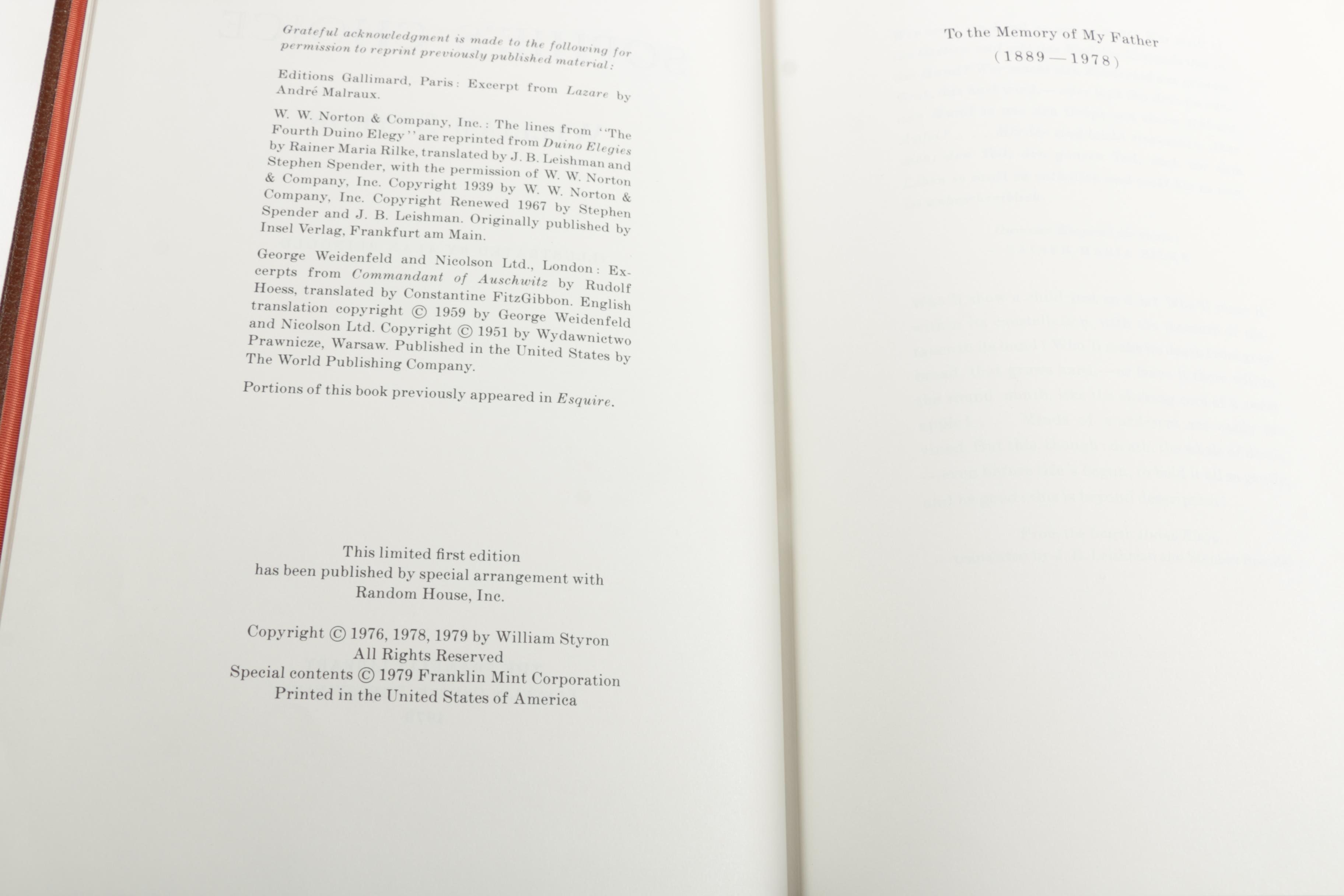 Franklin Library First Editions Including Toni Morrison