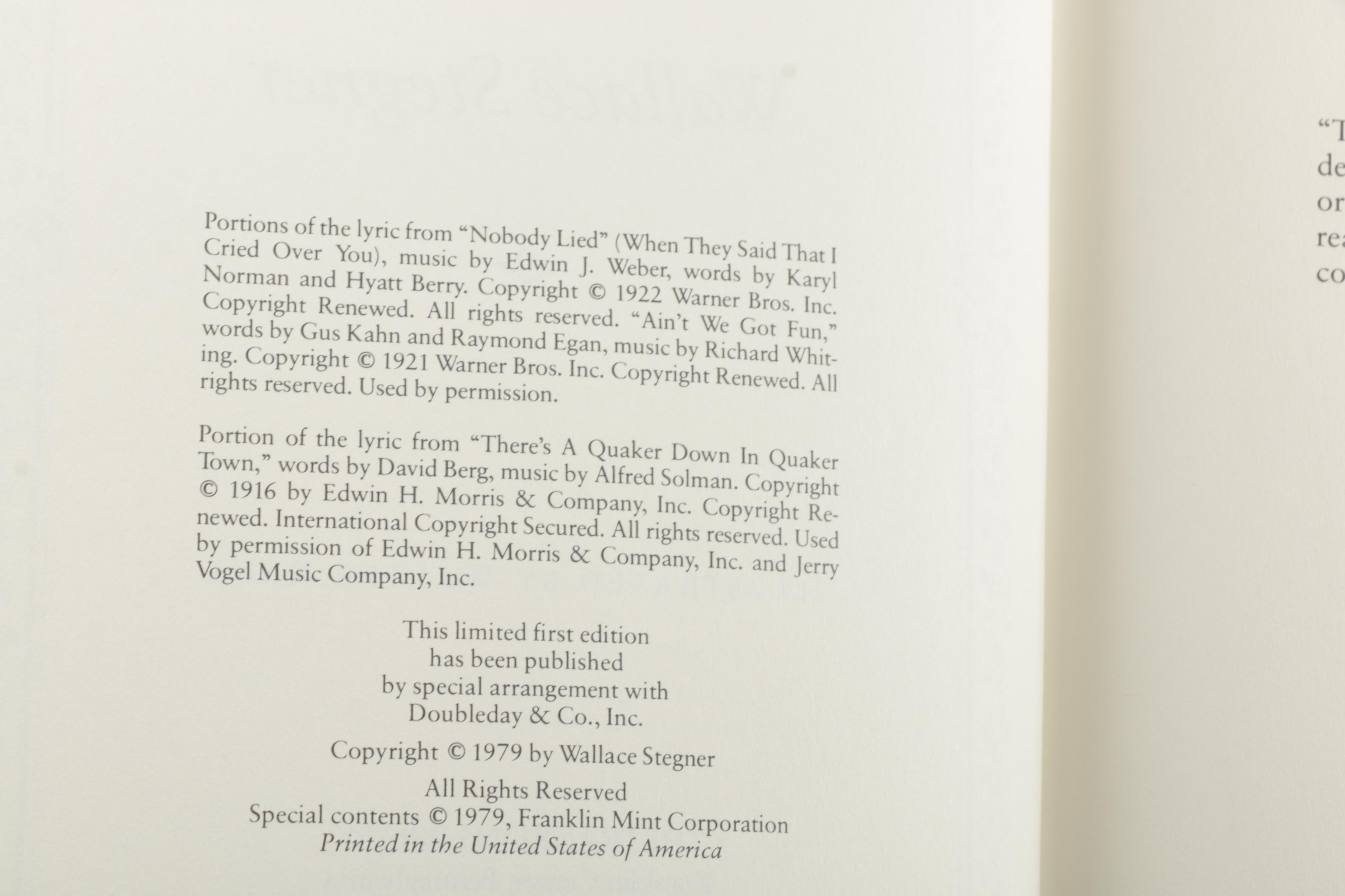 Franklin Library First Editions Including Toni Morrison