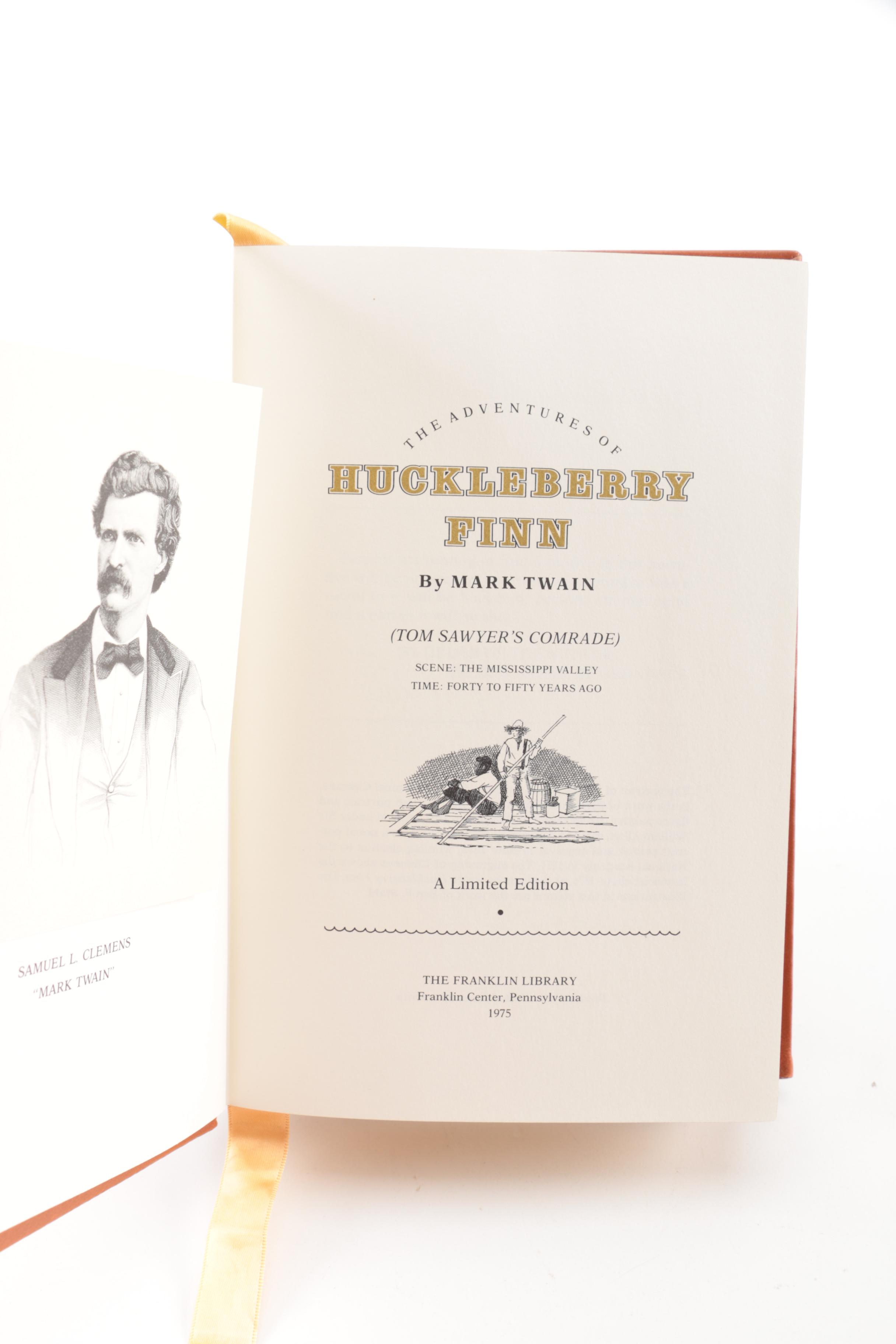 Franklin Library "100 Greatest Books of All Time" Including Twain