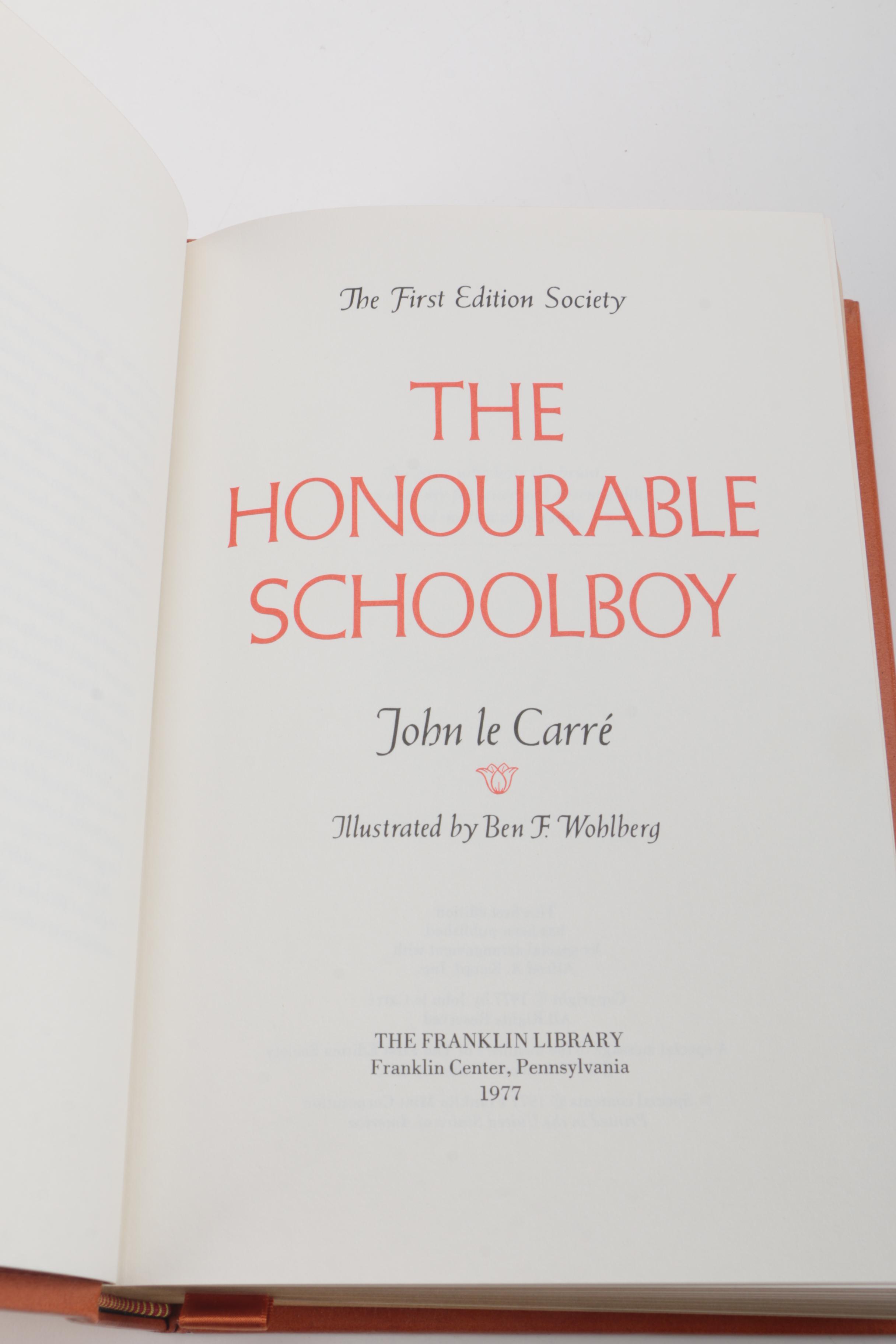 Franklin Library First Editions Including Kurt Vonnegut and Graham Greene