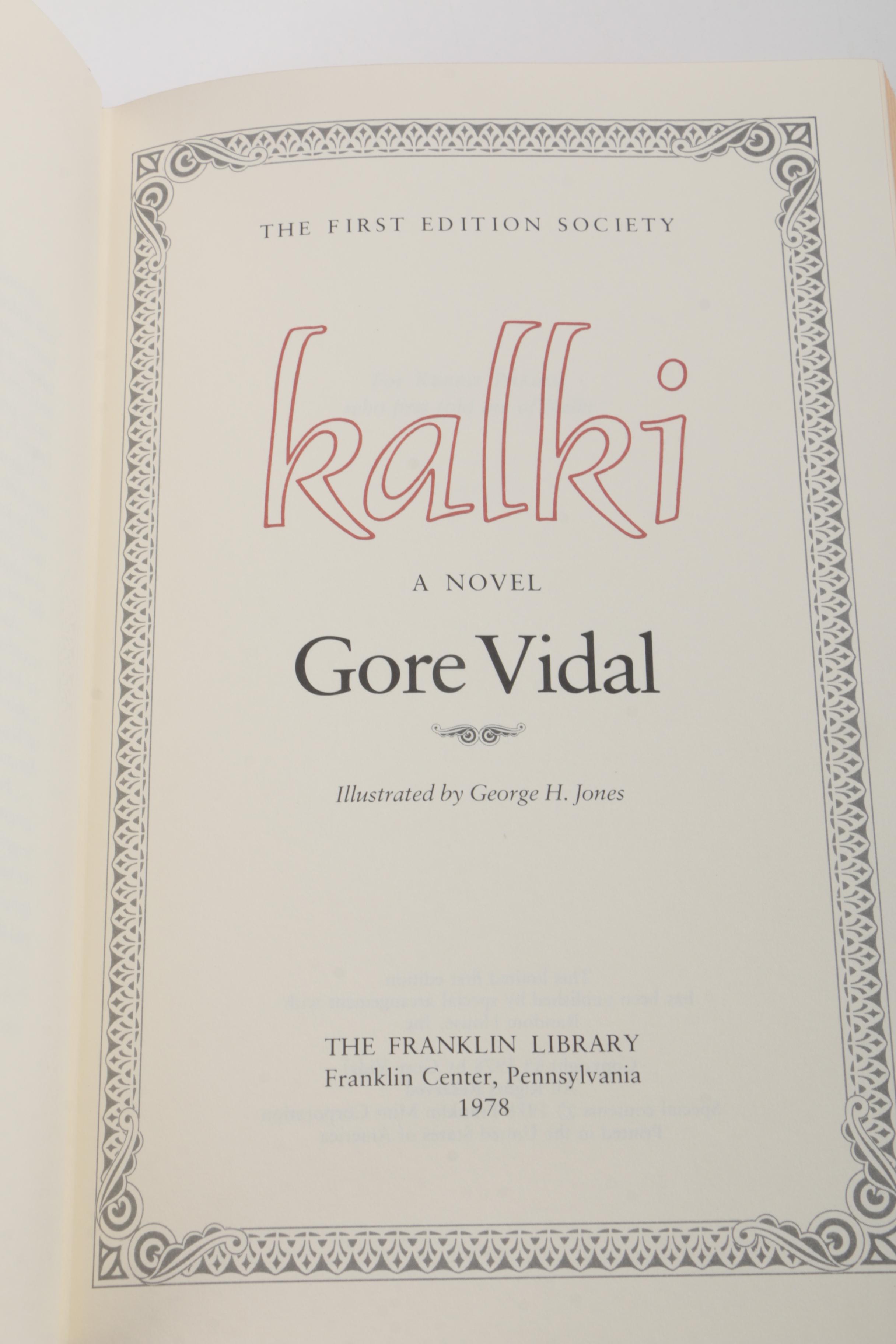 Franklin Library First Editions Including Kurt Vonnegut and Graham Greene