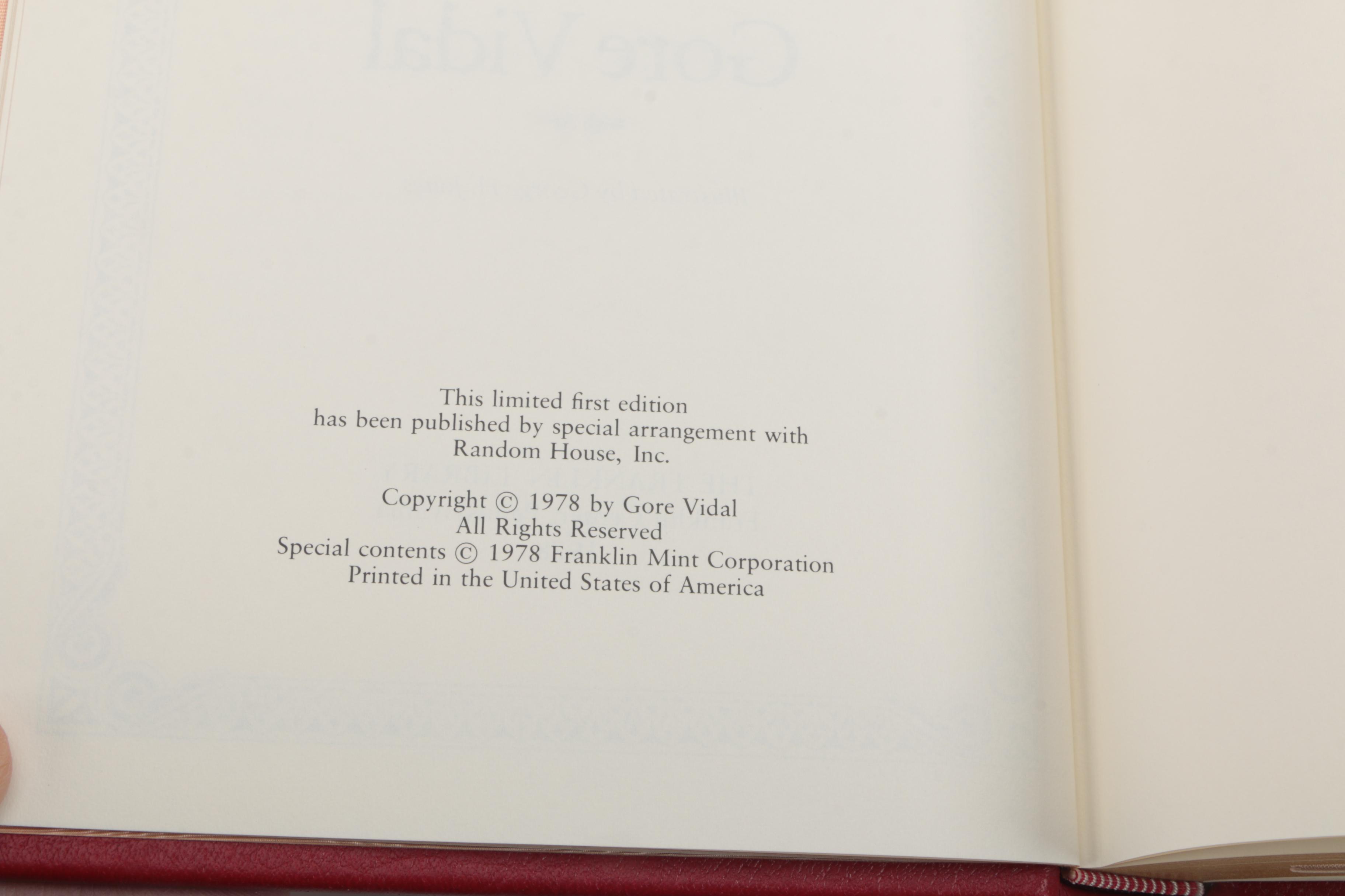 Franklin Library First Editions Including Kurt Vonnegut and Graham Greene