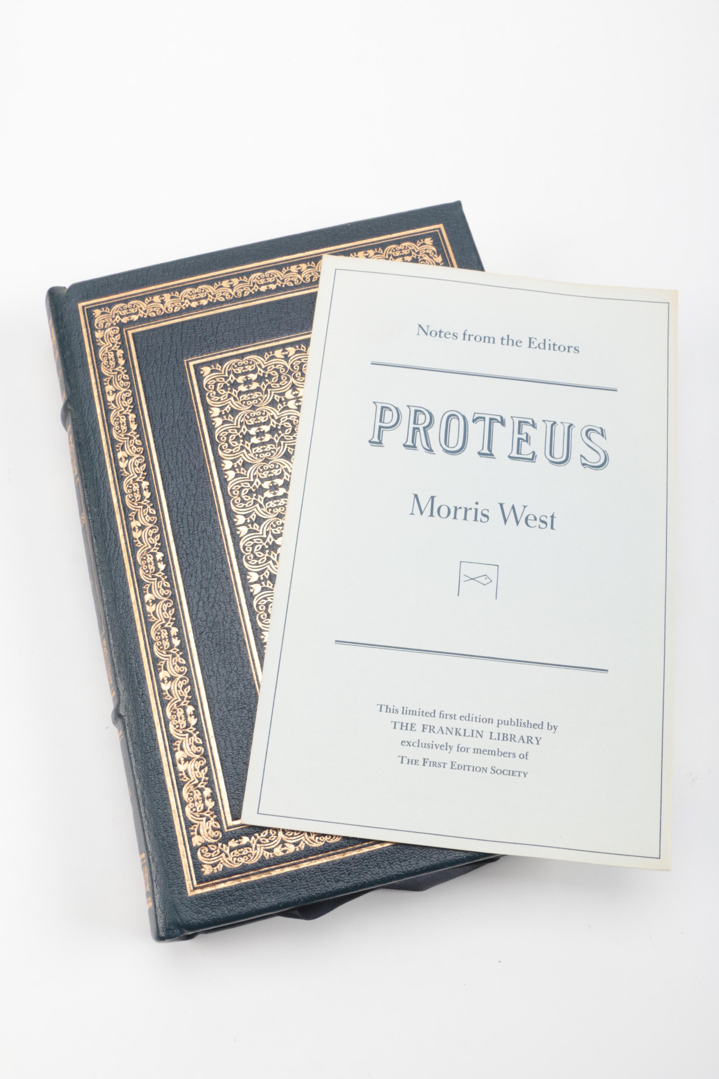 Franklin Library First Editions Including Kurt Vonnegut and Graham Greene