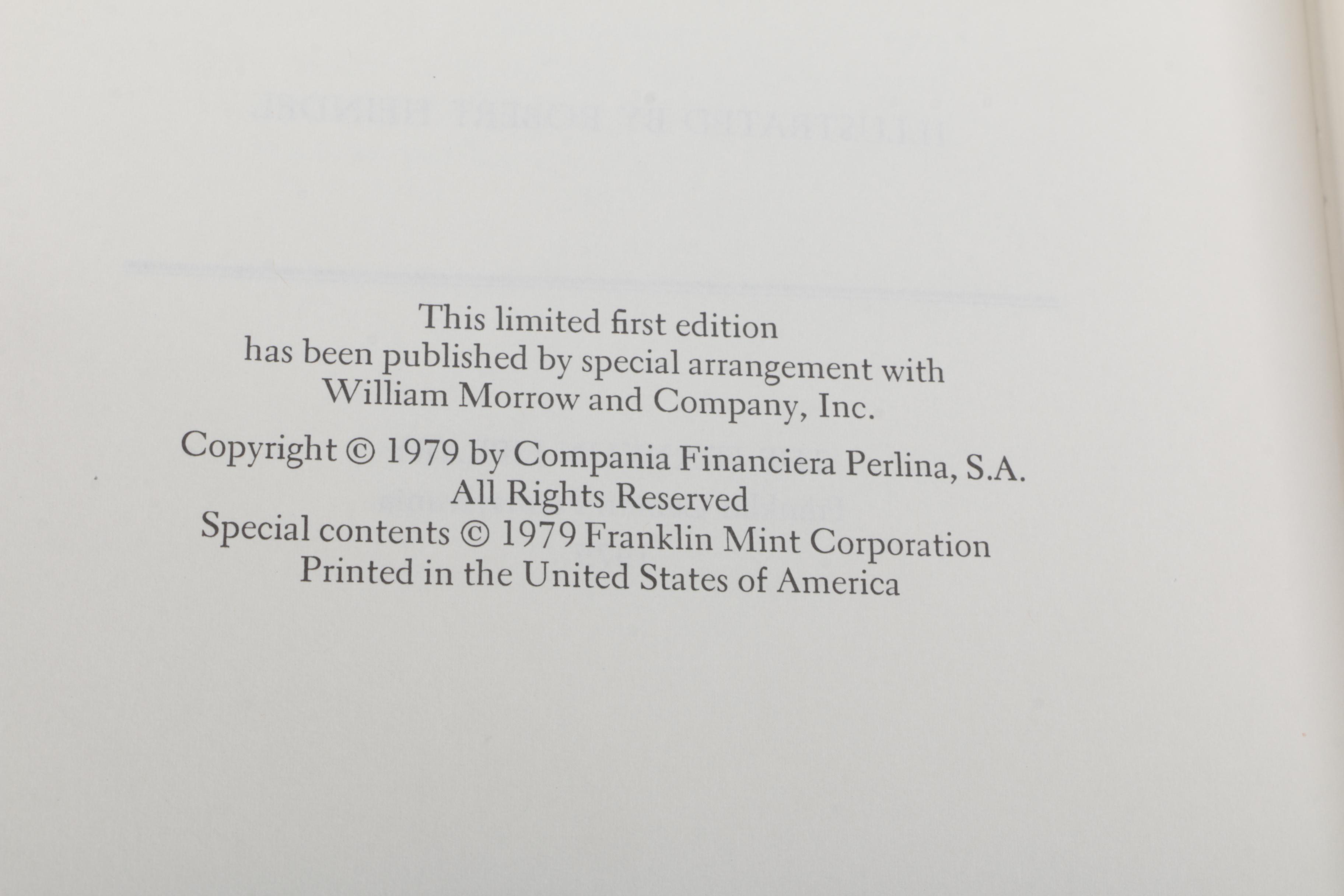 Franklin Library First Editions Including Kurt Vonnegut and Graham Greene