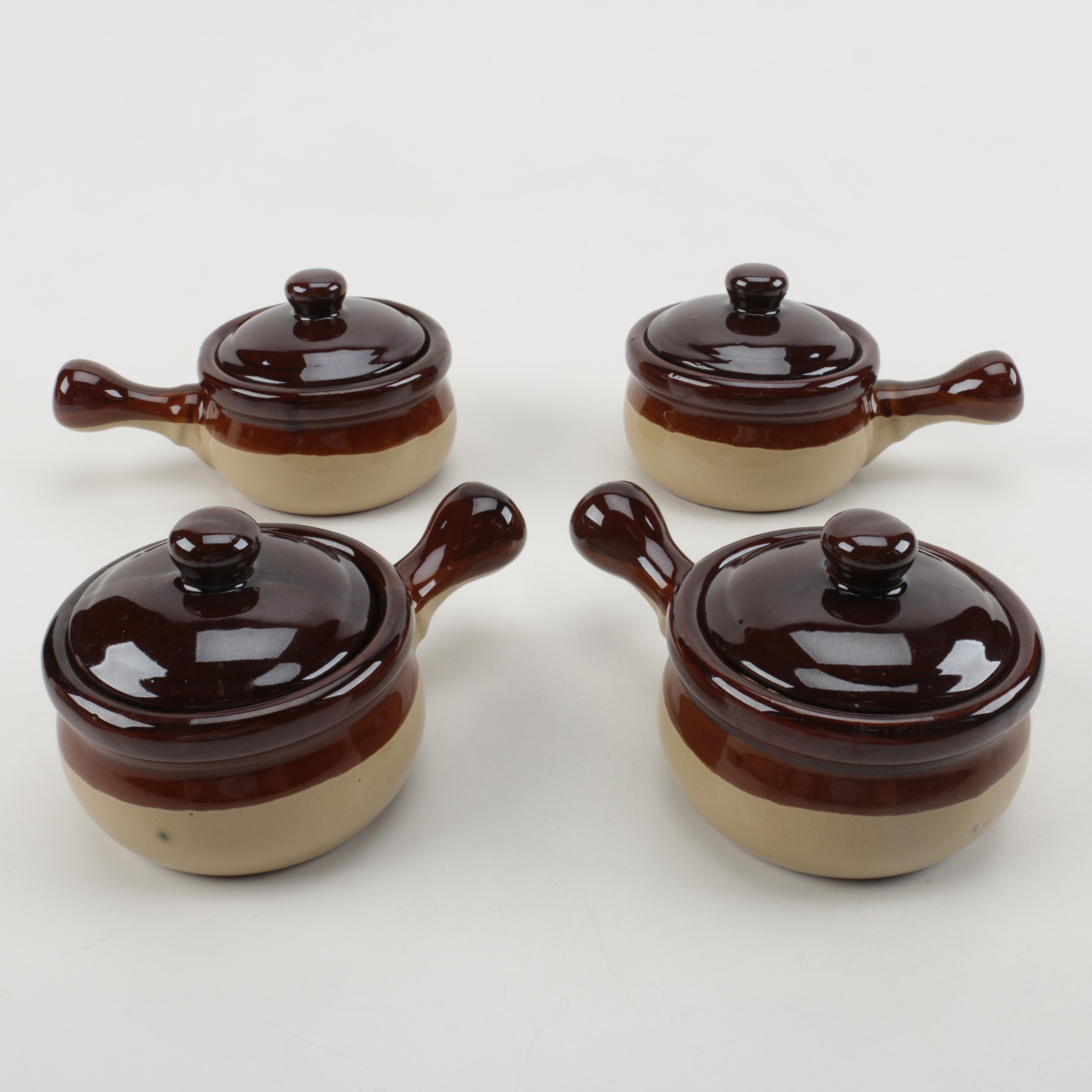 Stoneware Soup Crocks