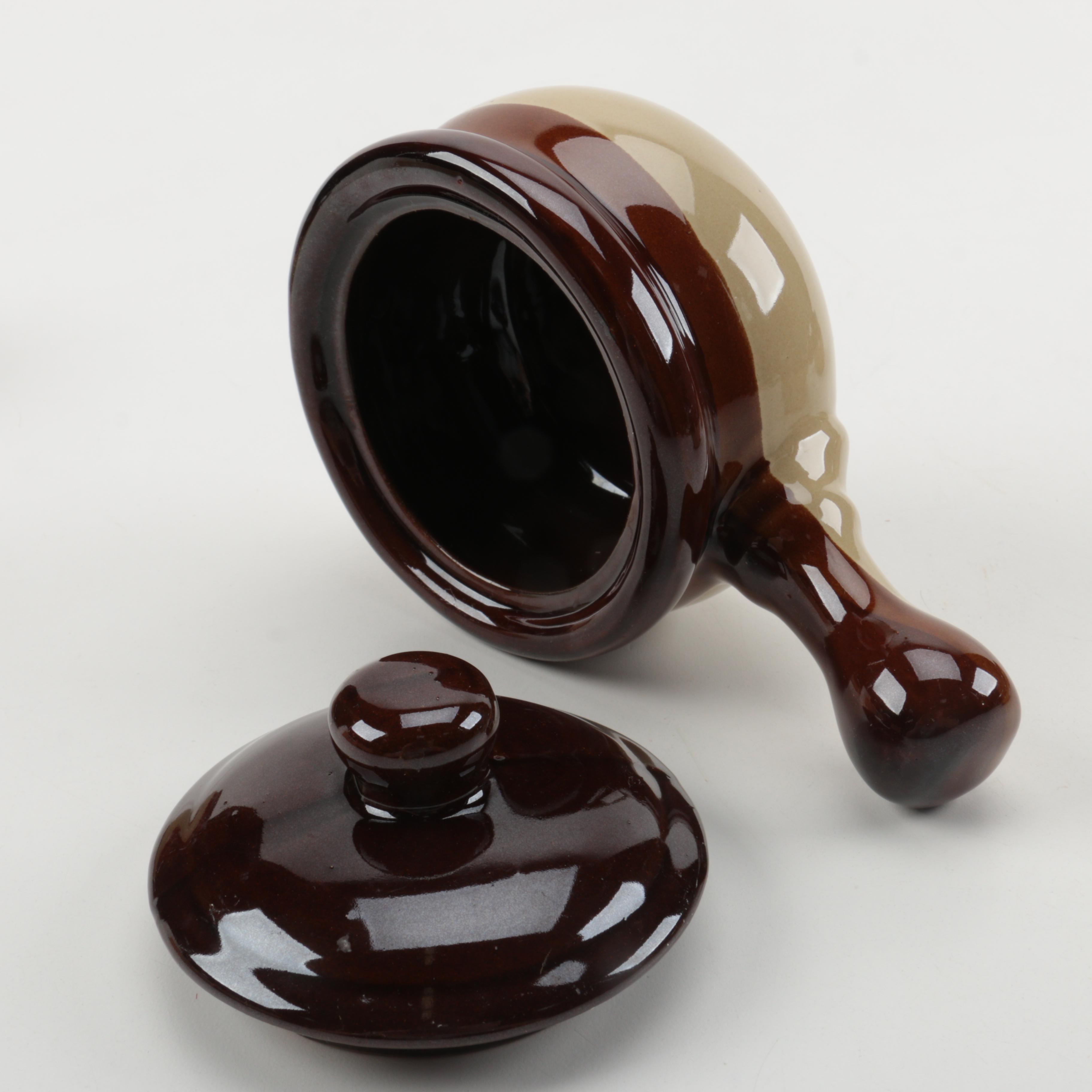 Stoneware Soup Crocks