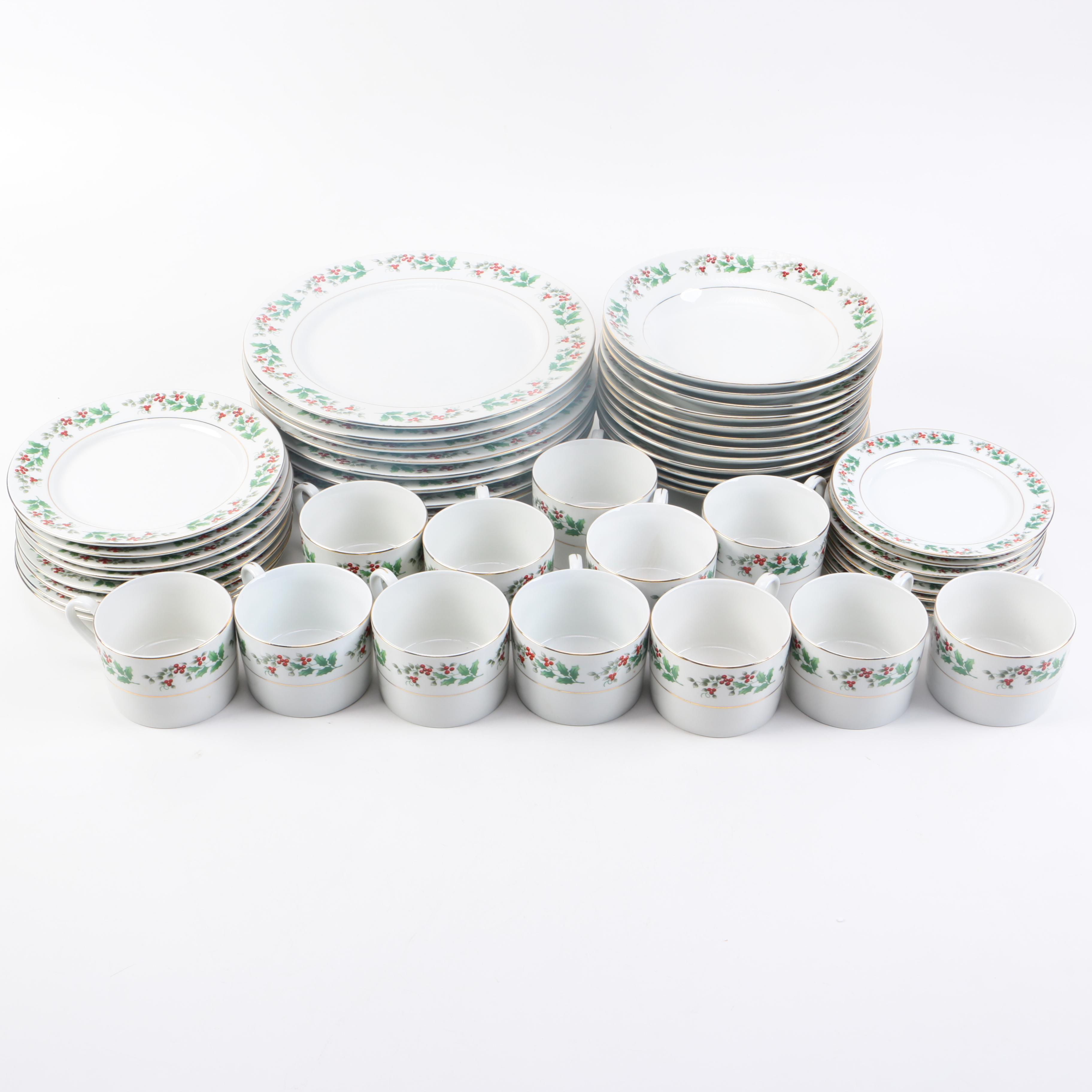 Gibson Designs "Christmas Charm" Tableware