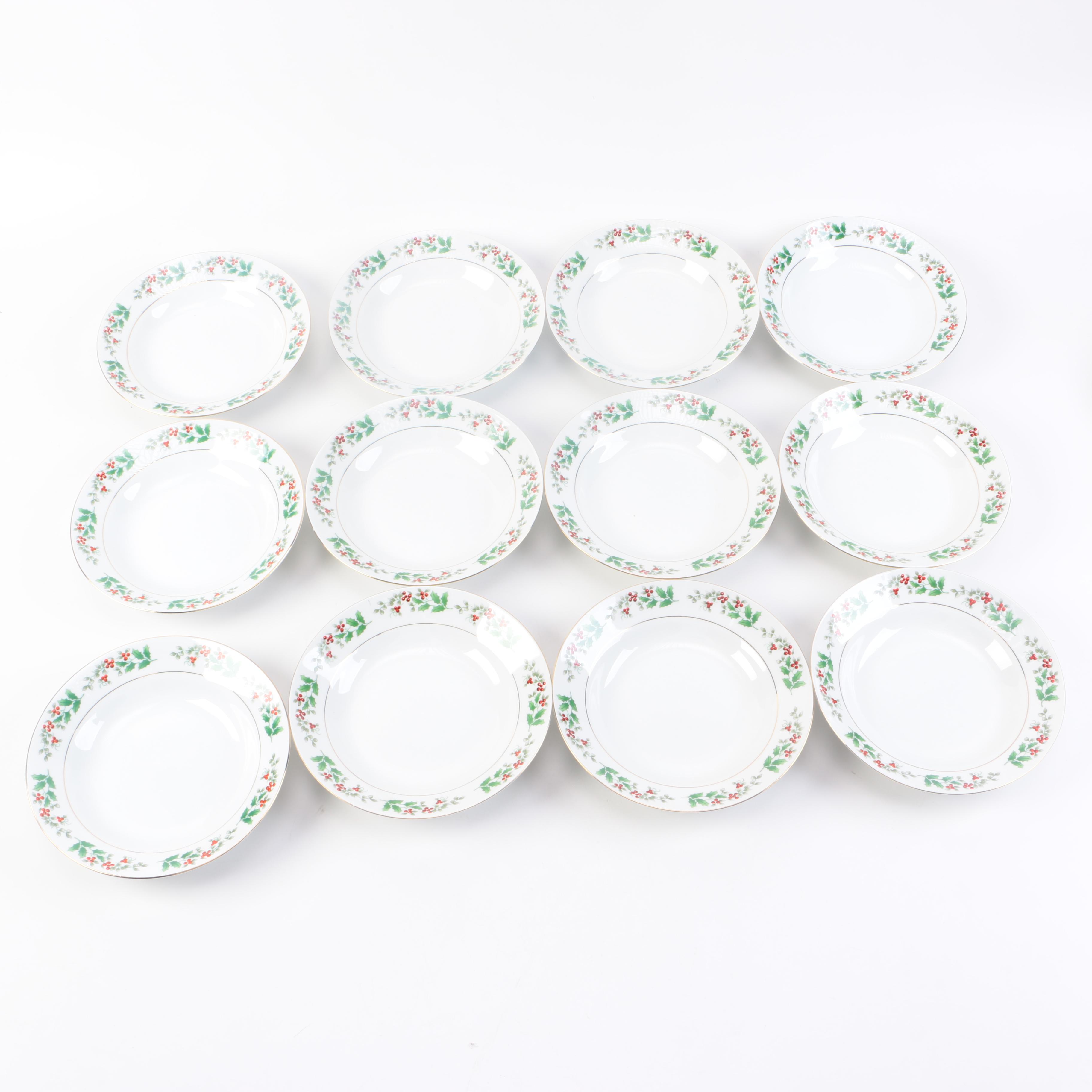 Gibson Designs "Christmas Charm" Tableware