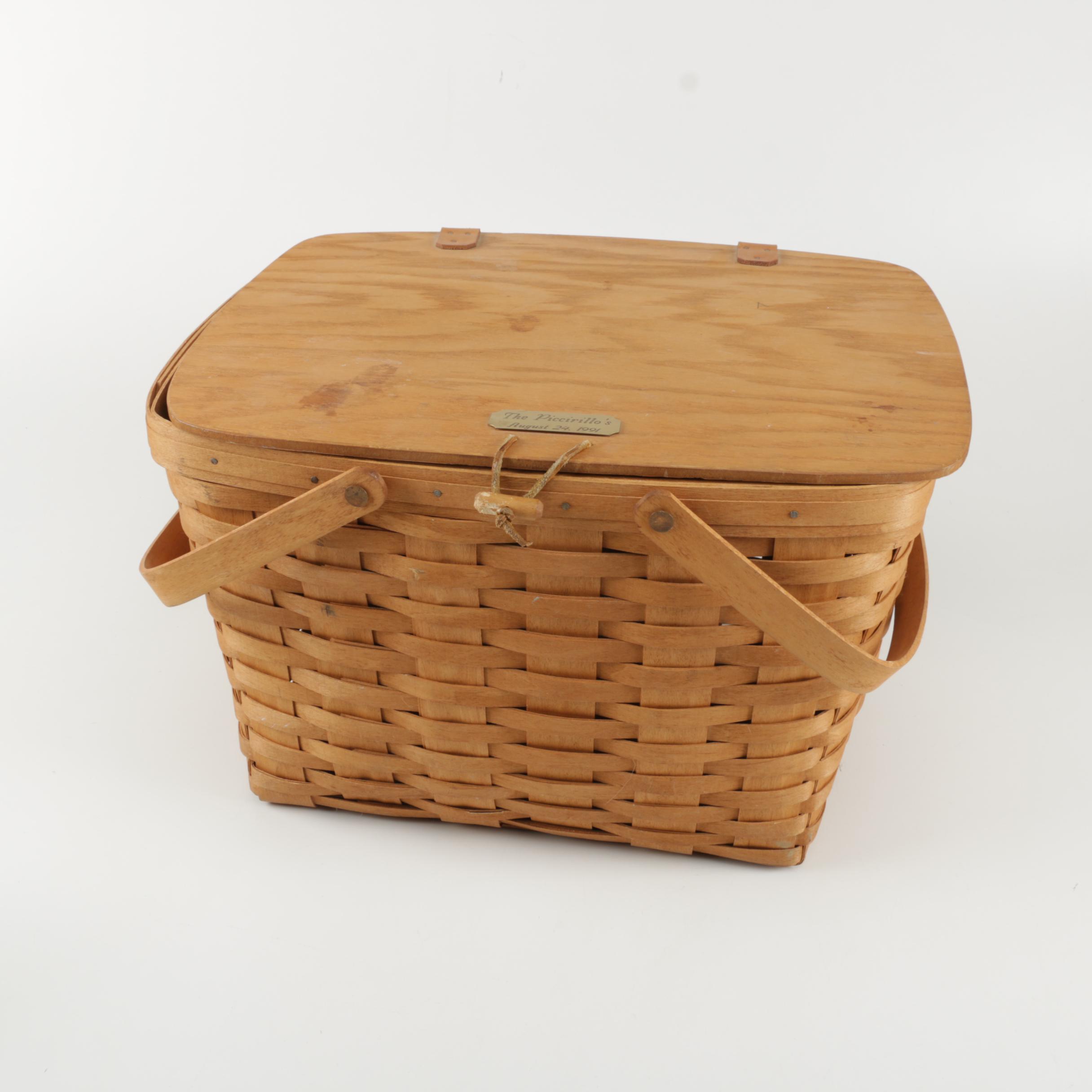 Longaberger Picnic Basket