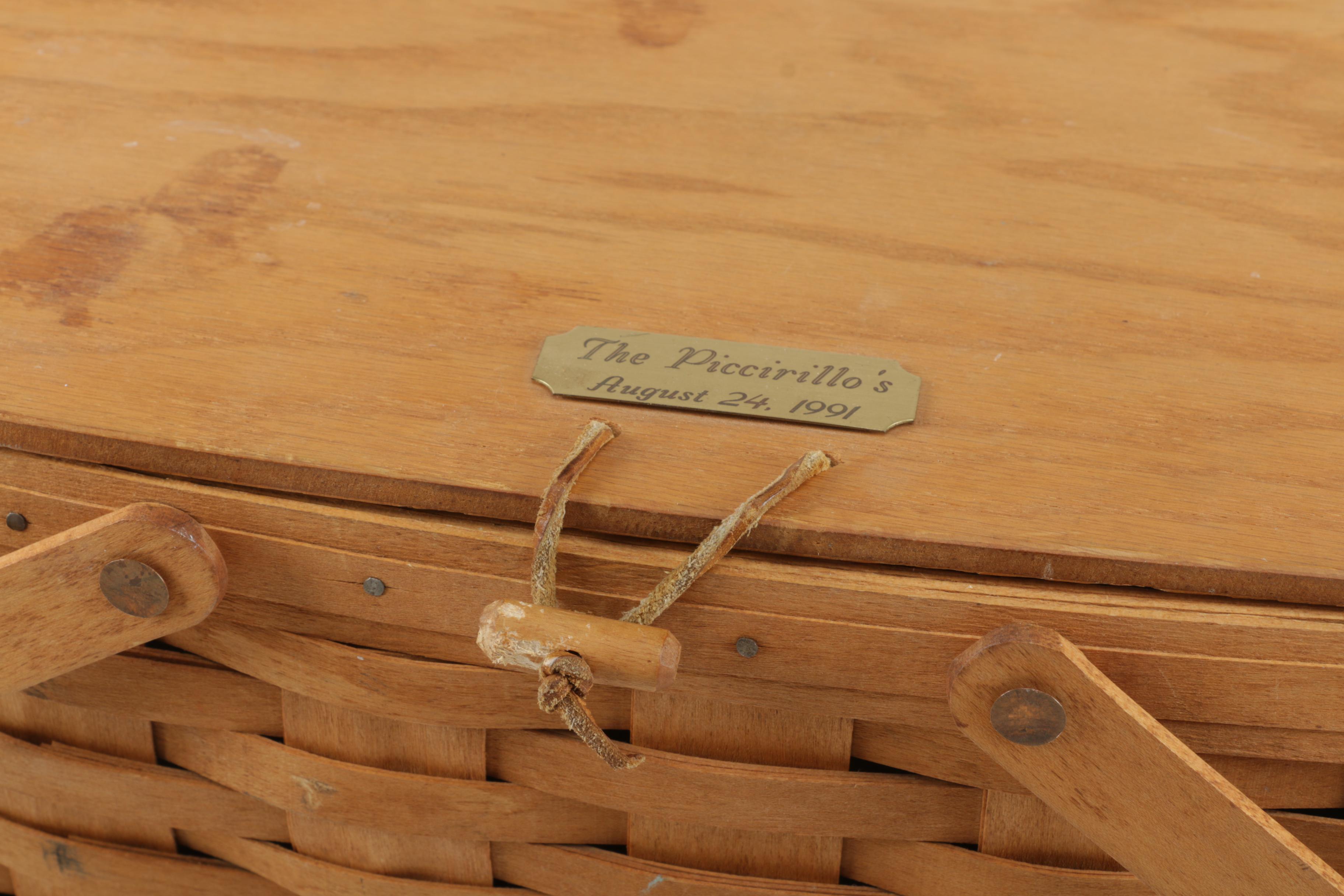 Longaberger Picnic Basket