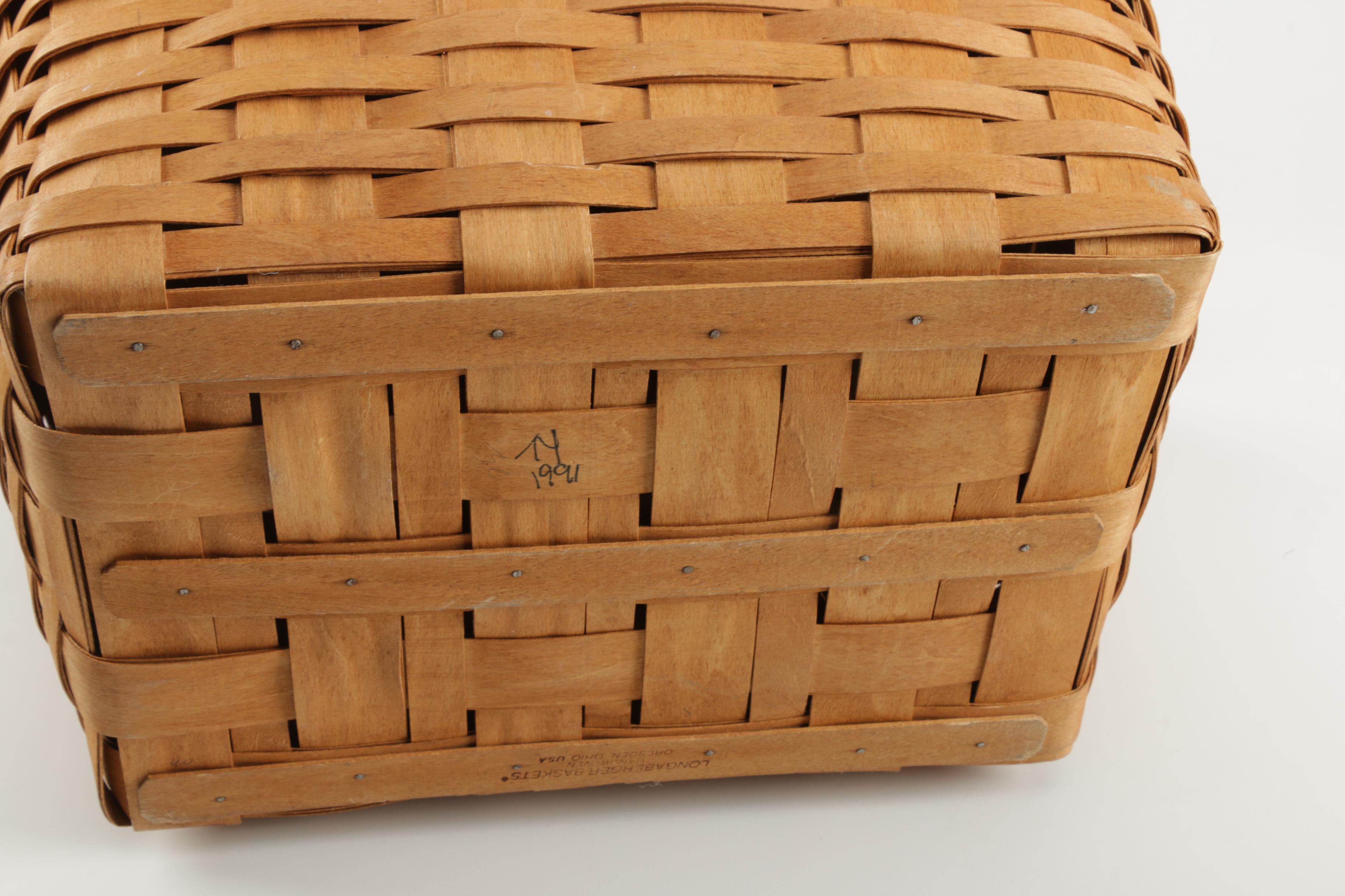 Longaberger Picnic Basket