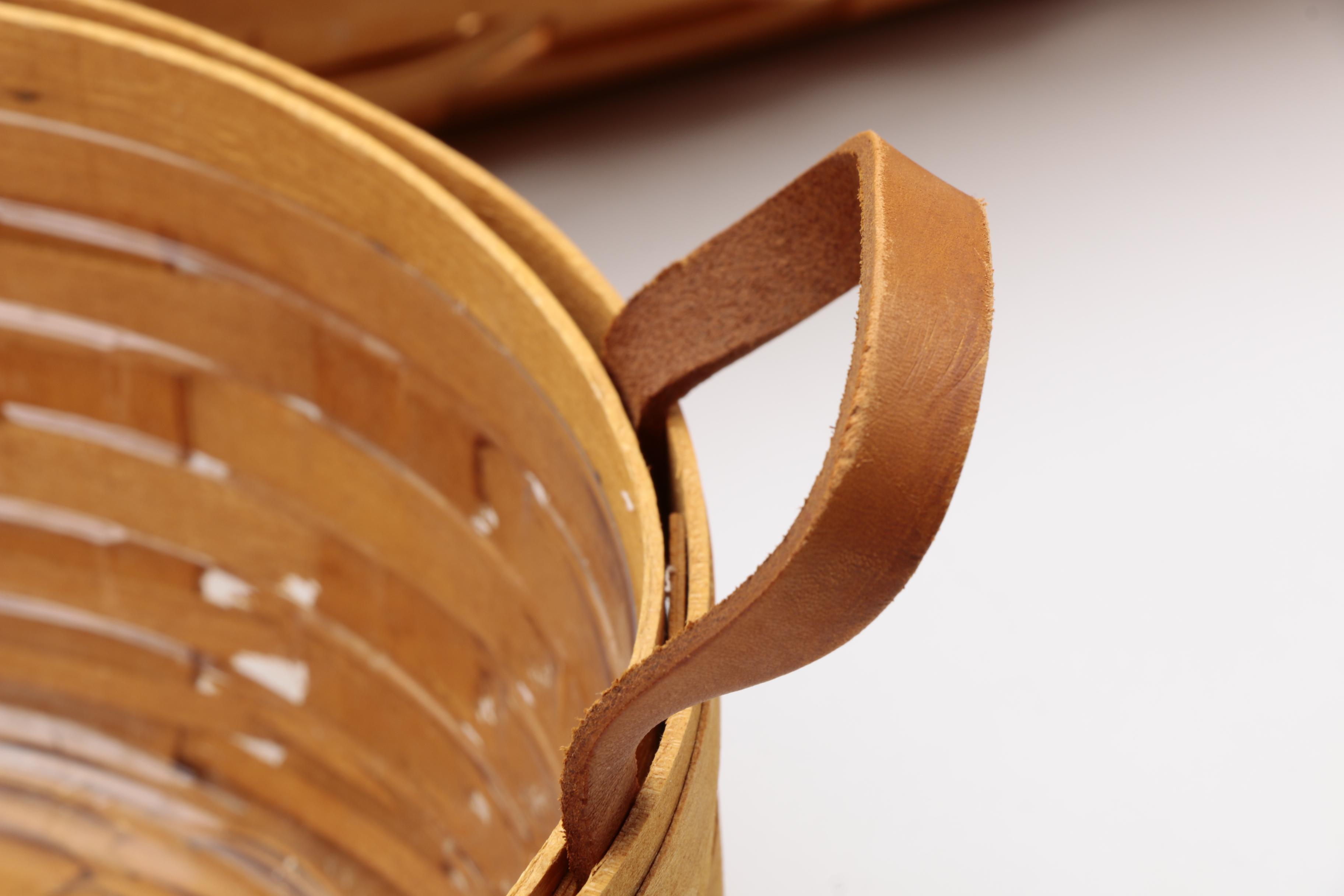 Longaberger Baskets From 1995 and 1996