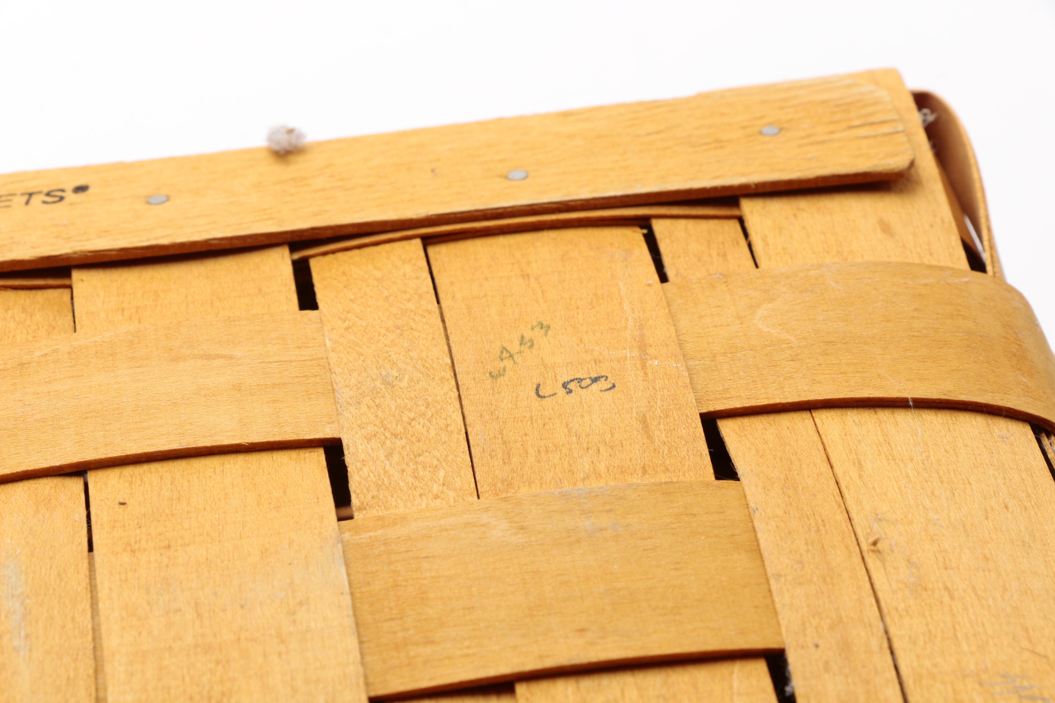 Longaberger Baskets From 1995 and 1996