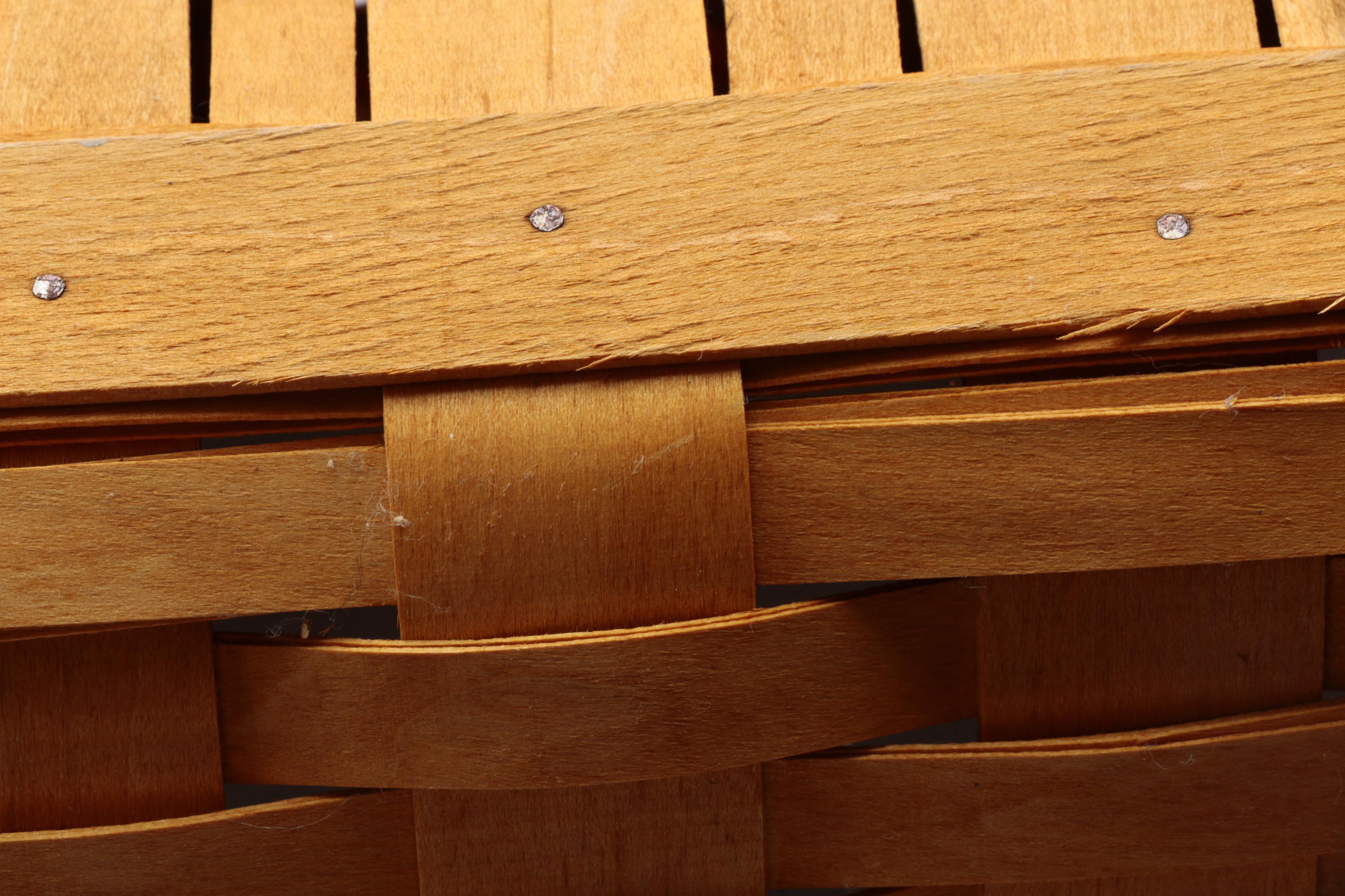 Longaberger Baskets From 1995 and 1996