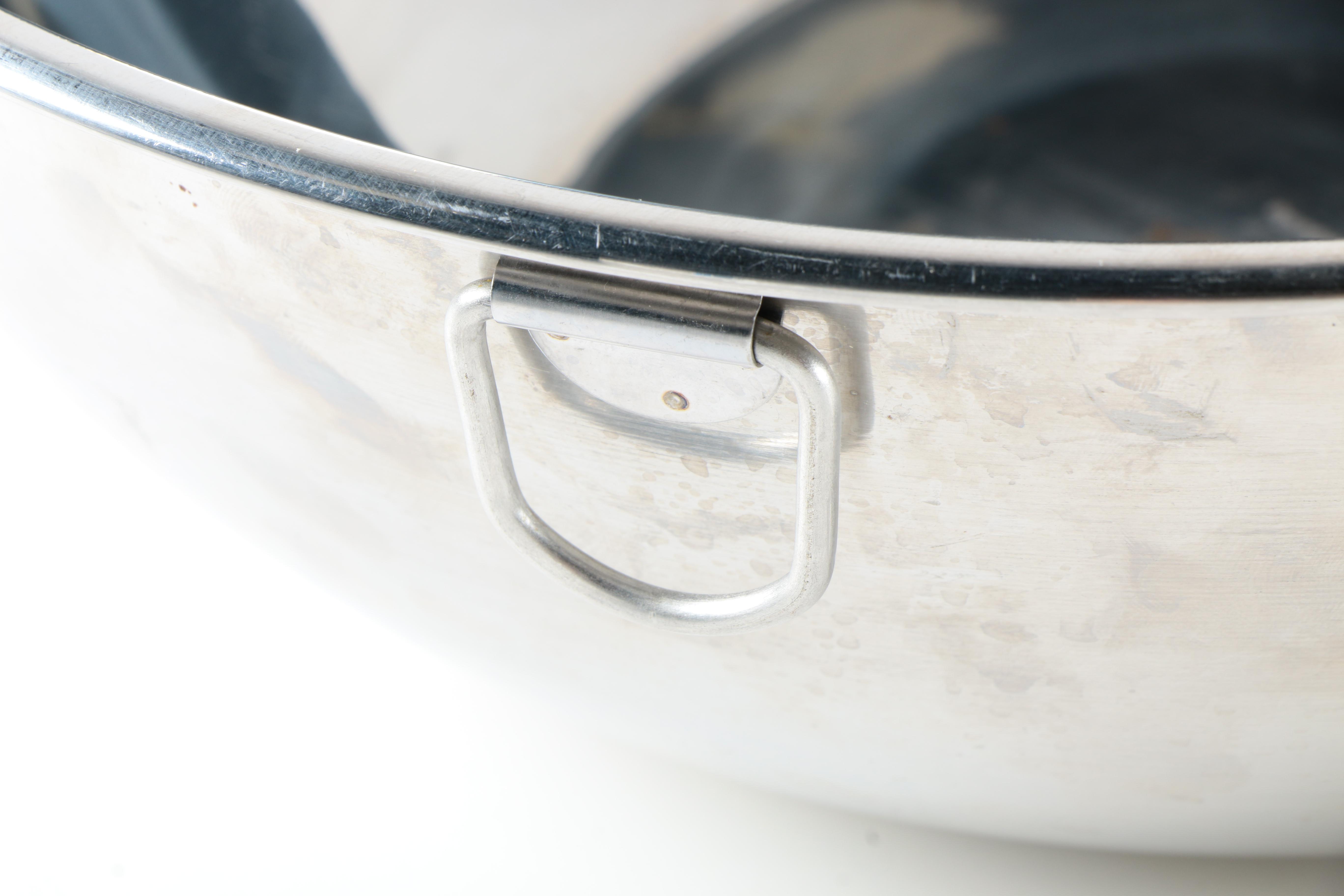 Metal Bakeware and Mixing Bowls Including Rococo and Fat Daddio's