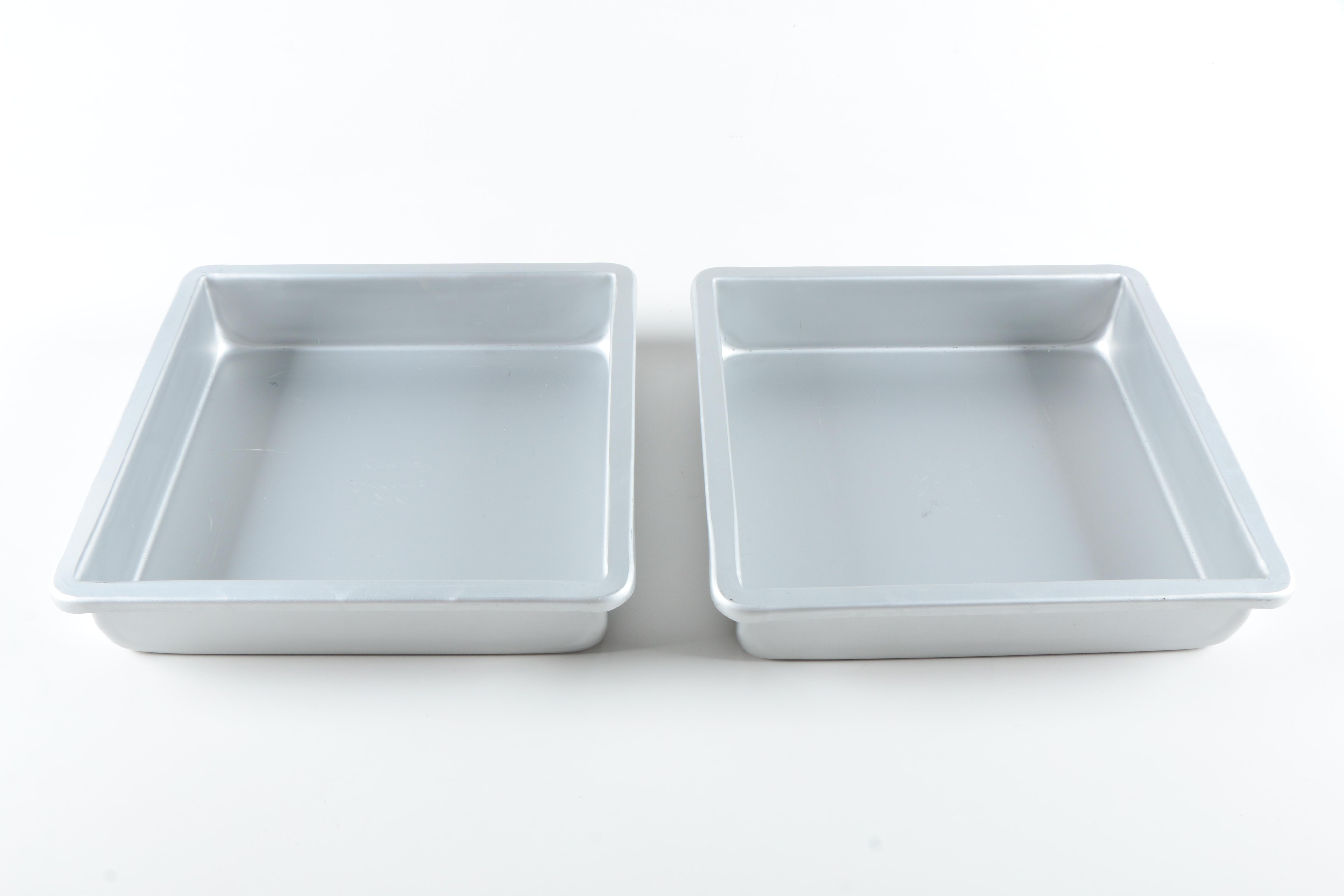 Metal Bakeware and Mixing Bowls Including Rococo and Fat Daddio's