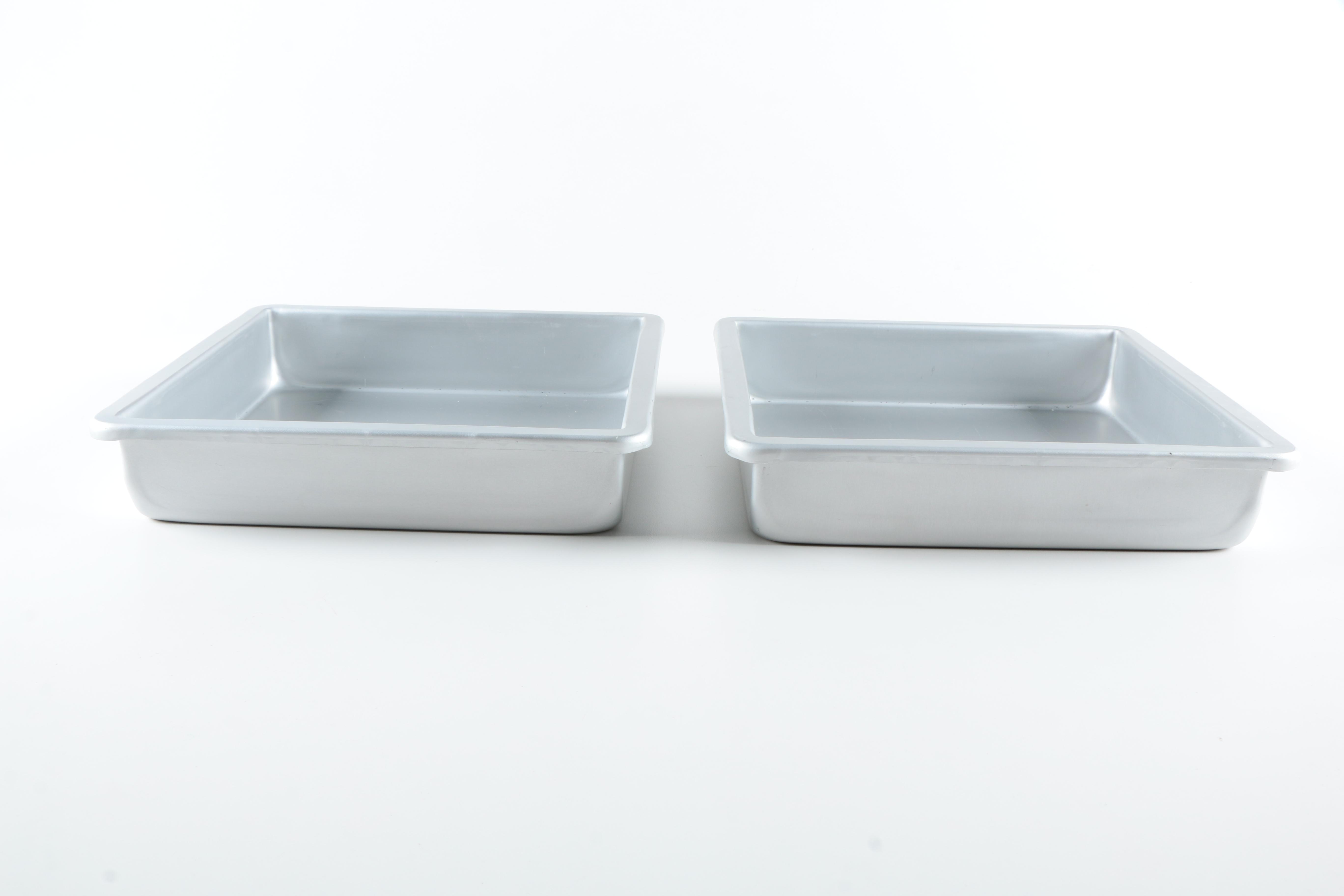 Metal Bakeware and Mixing Bowls Including Rococo and Fat Daddio's