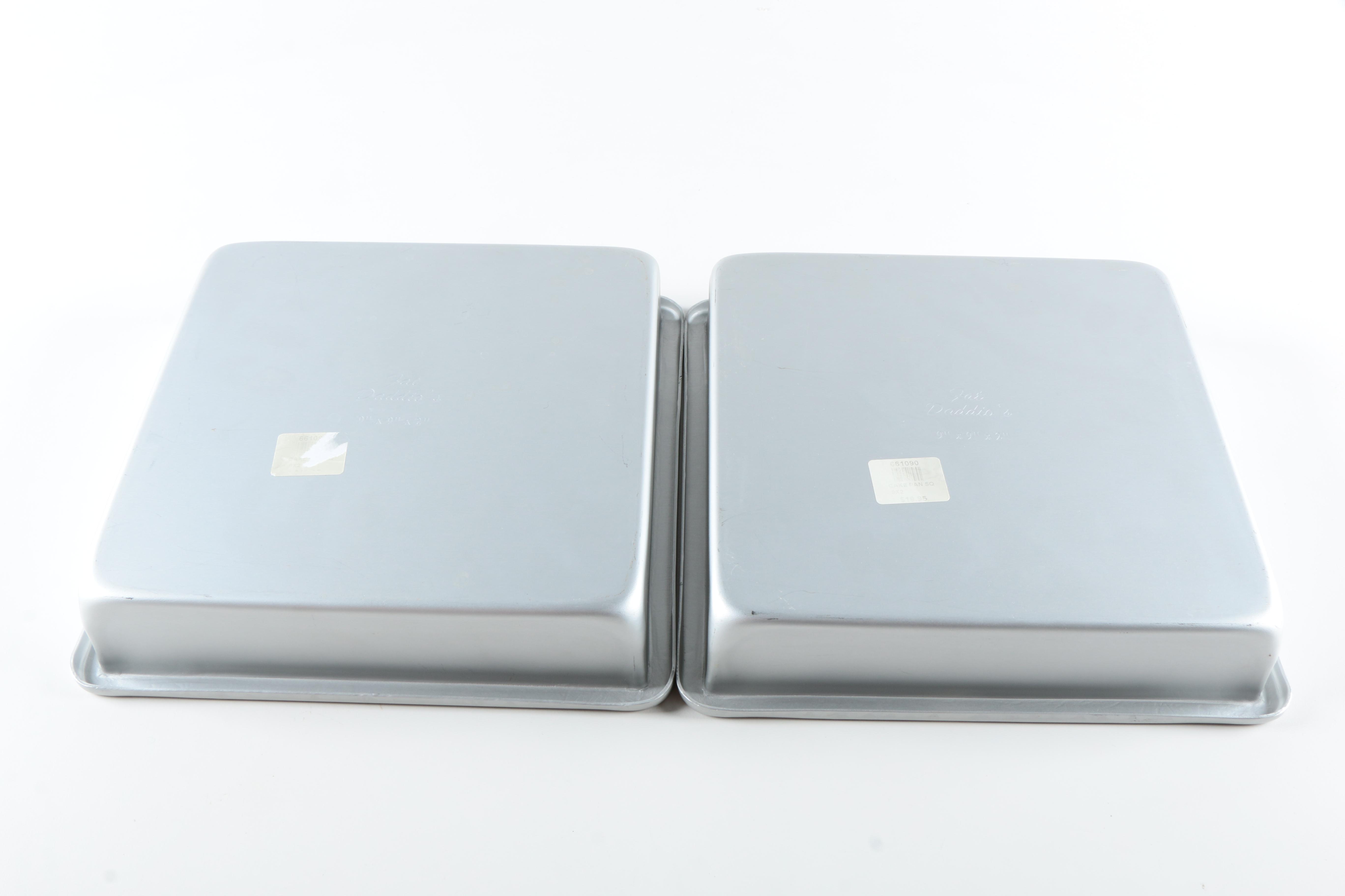 Metal Bakeware and Mixing Bowls Including Rococo and Fat Daddio's