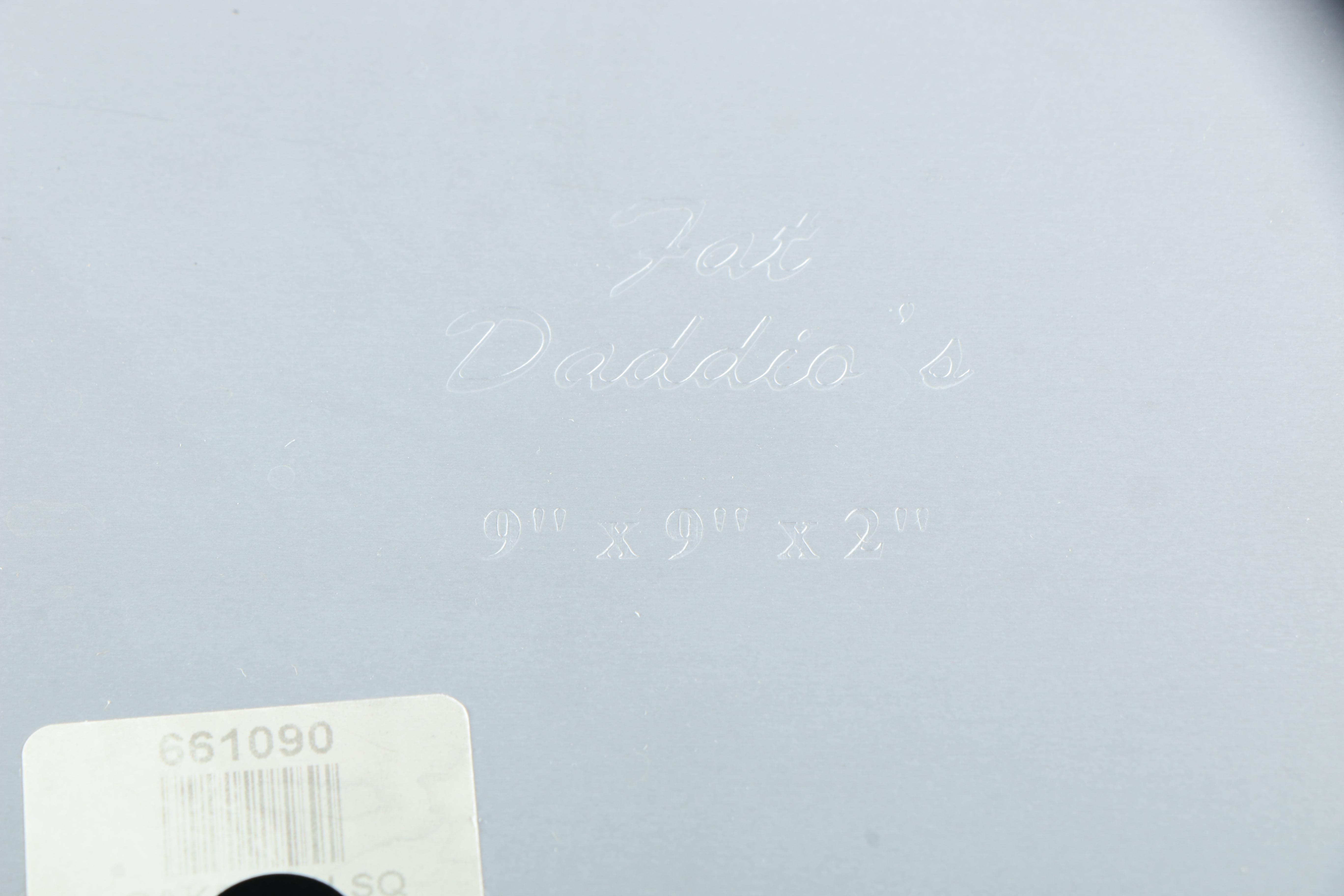 Metal Bakeware and Mixing Bowls Including Rococo and Fat Daddio's