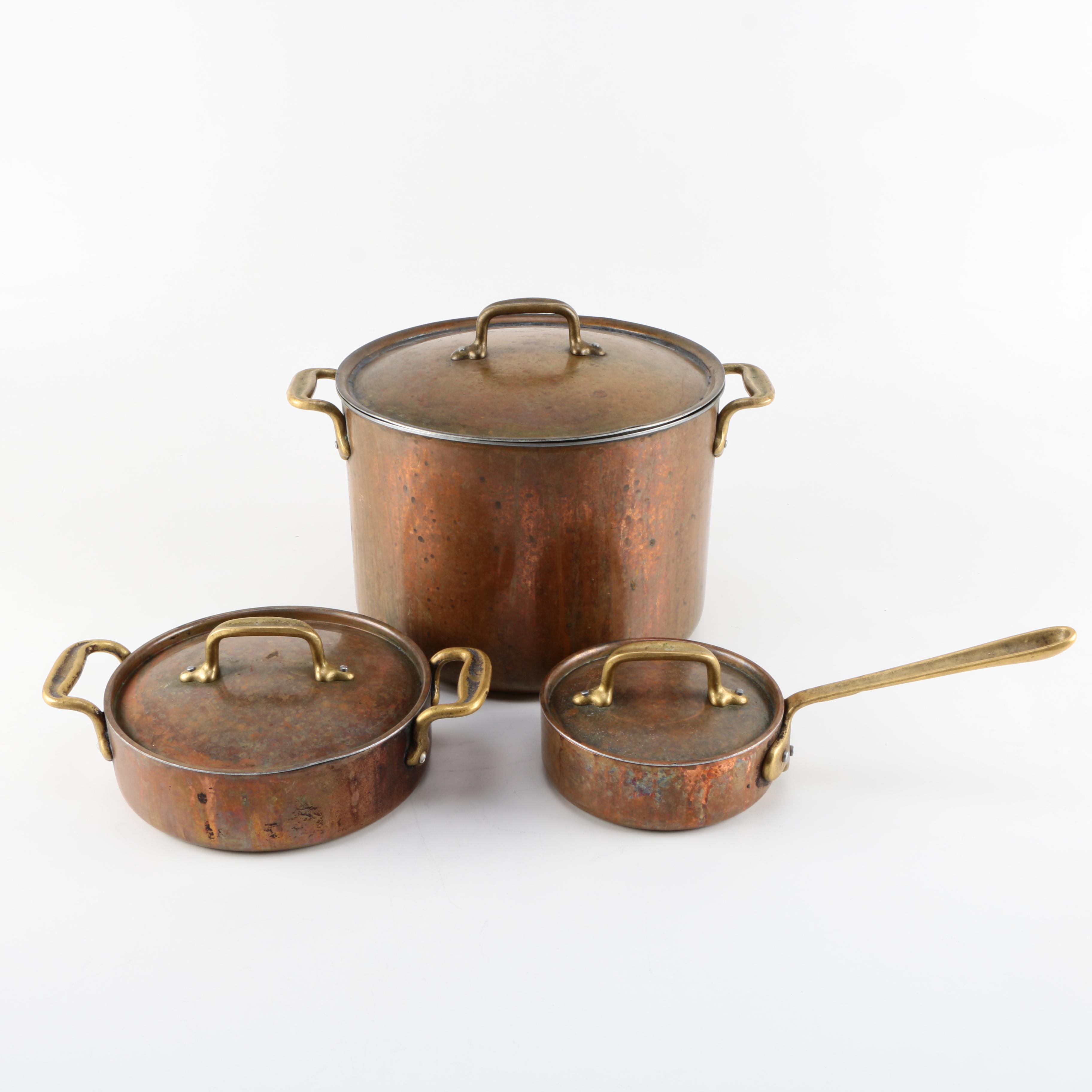 Vintage Cookware Including Cop-R-Chef