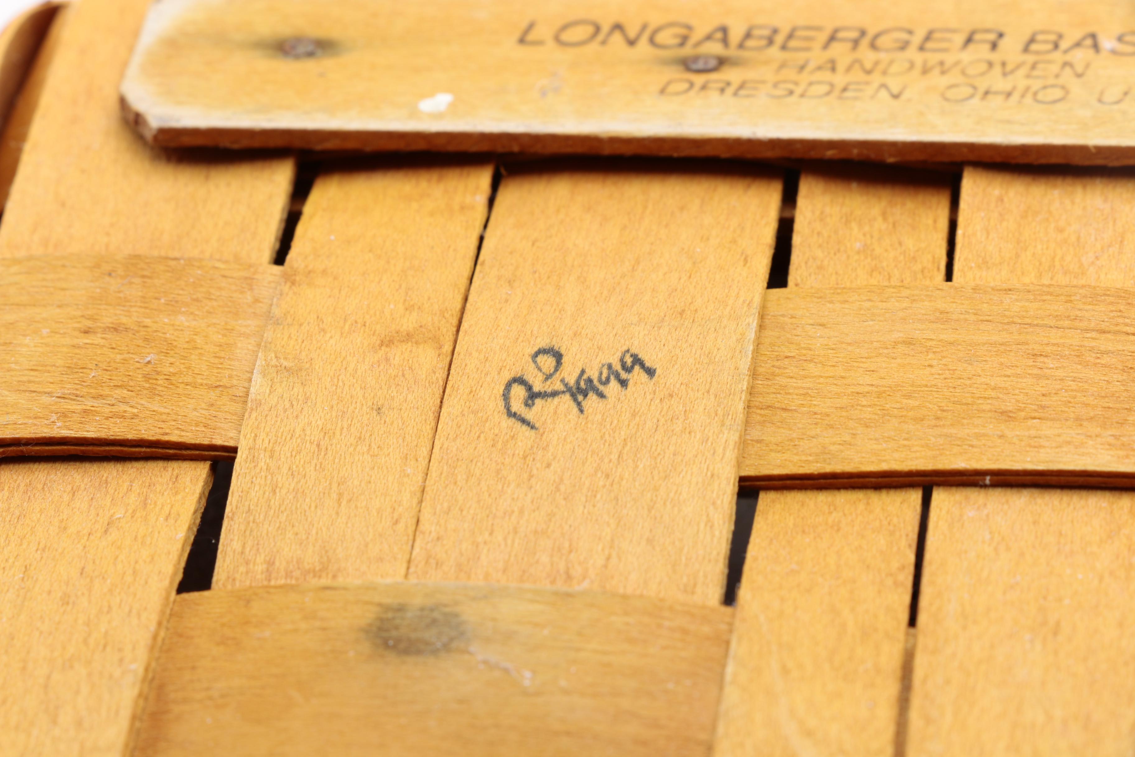 Longaberger Baskets with Liners