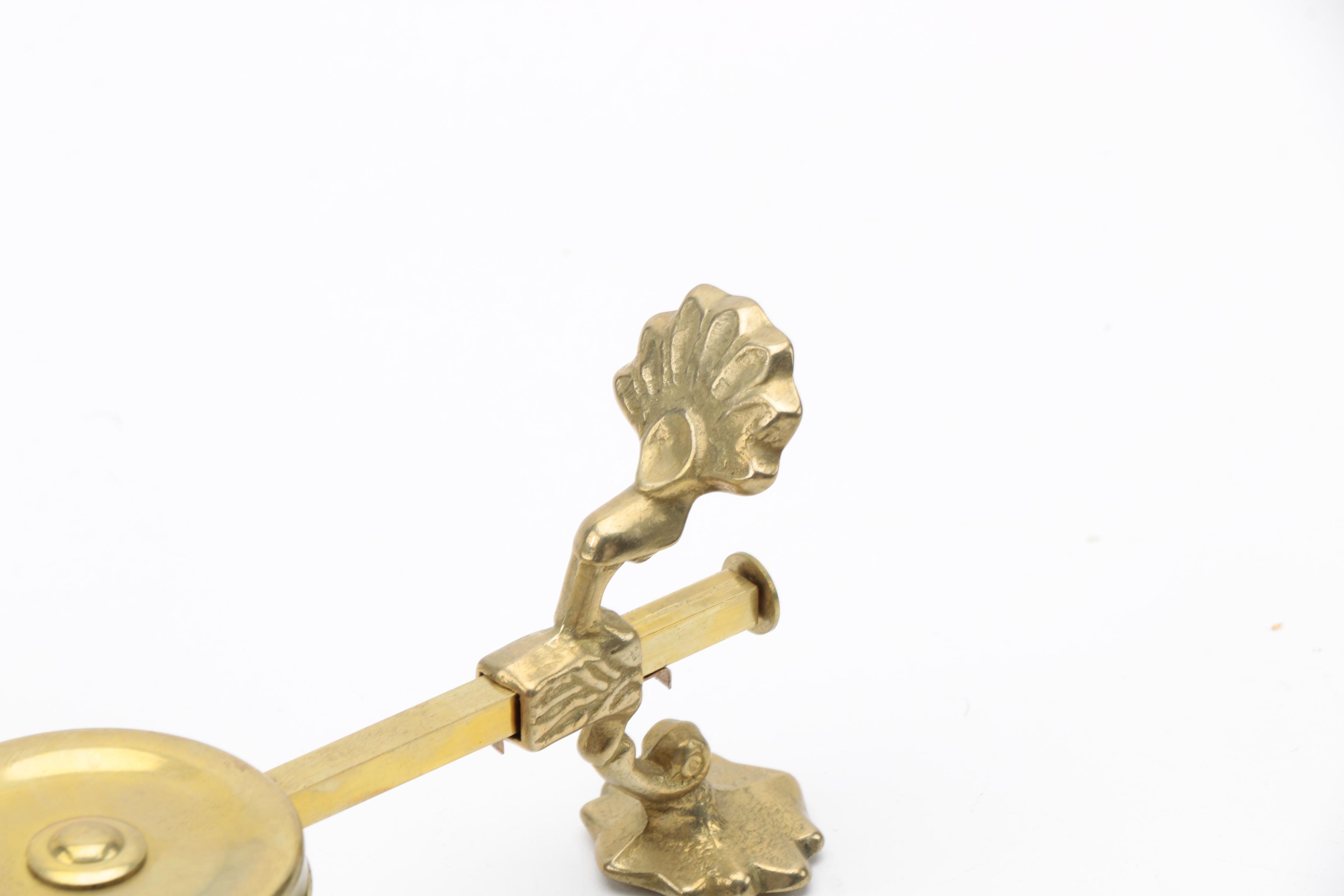 Edinburgh Crystal bowl with Brass Stand