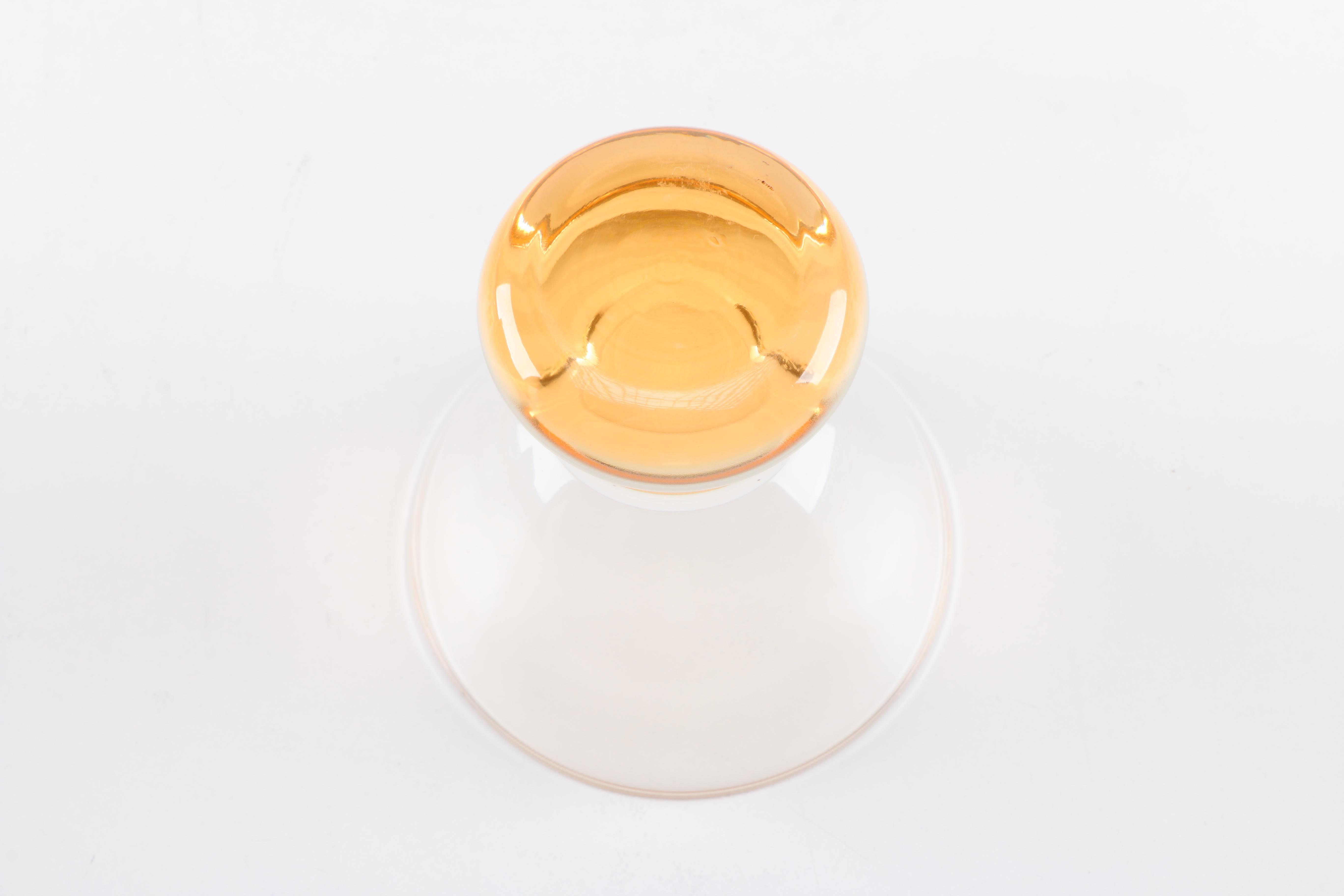 Stemless Martini Glasses