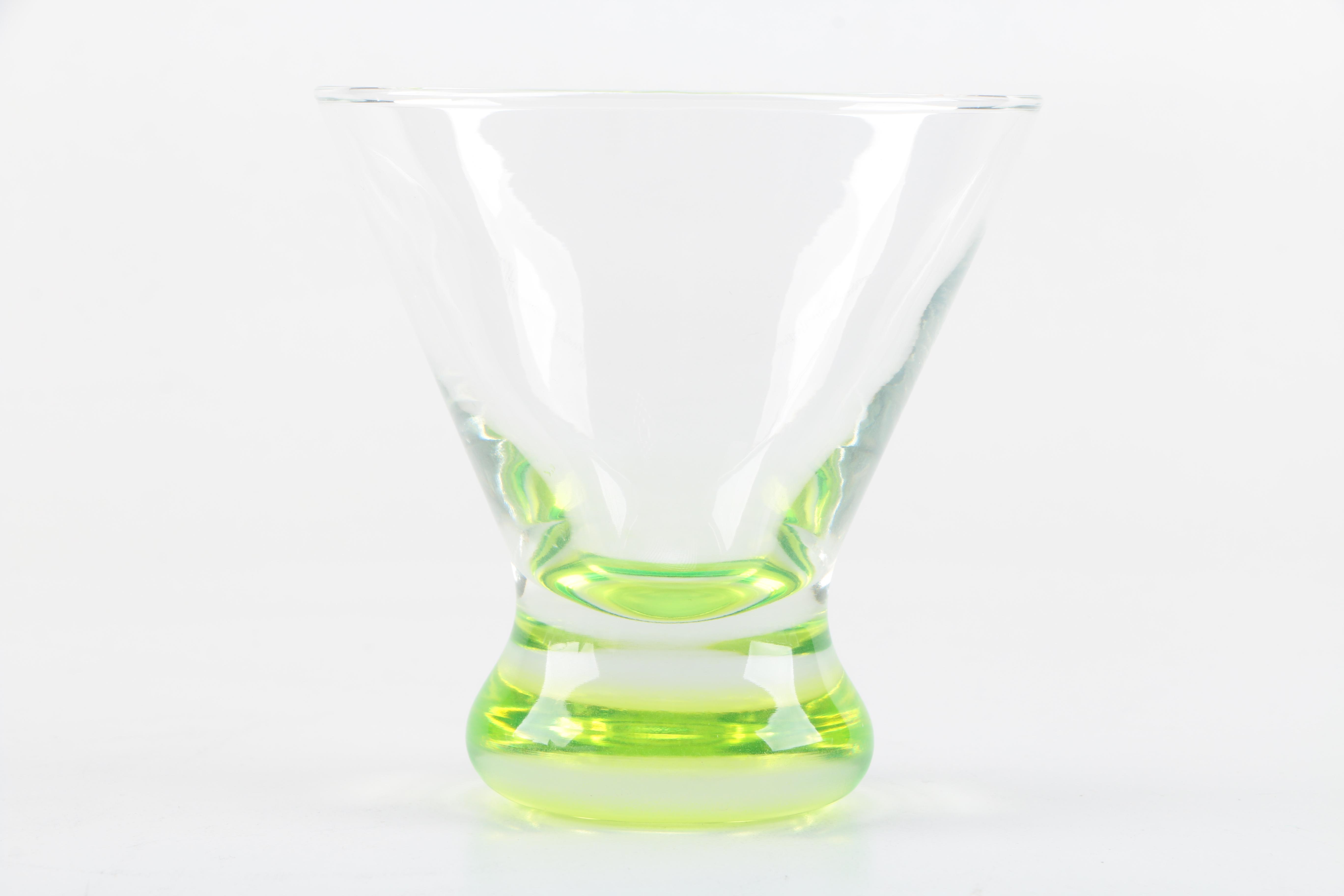 Stemless Martini Glasses