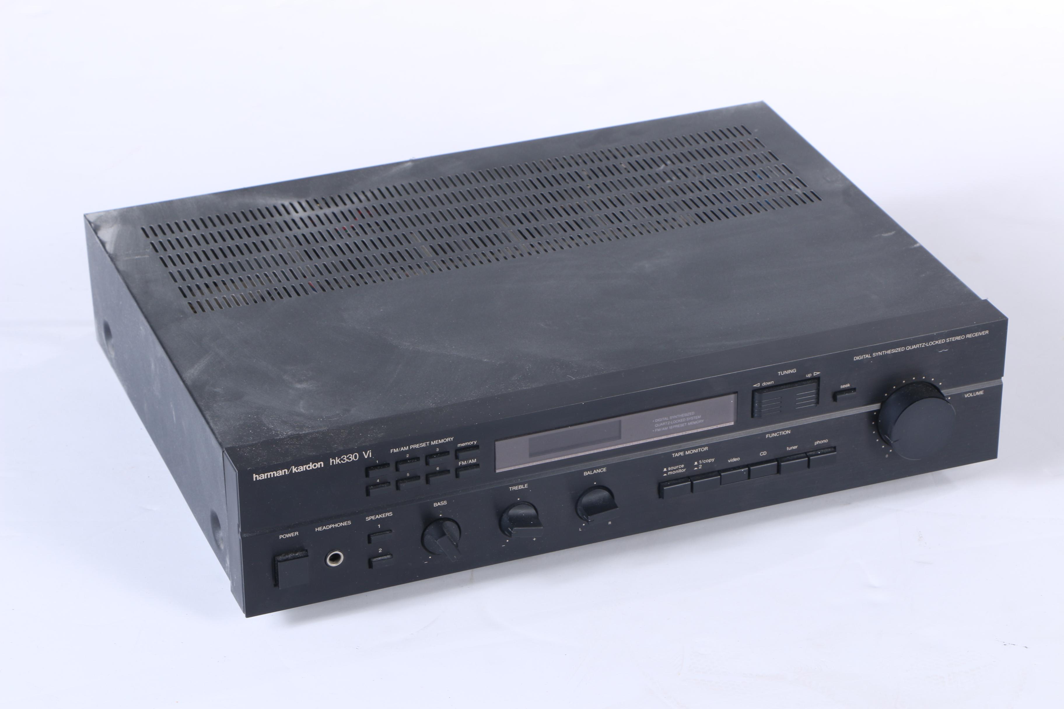 Harman/Kardon Receiver, CD Player and Cassette Player