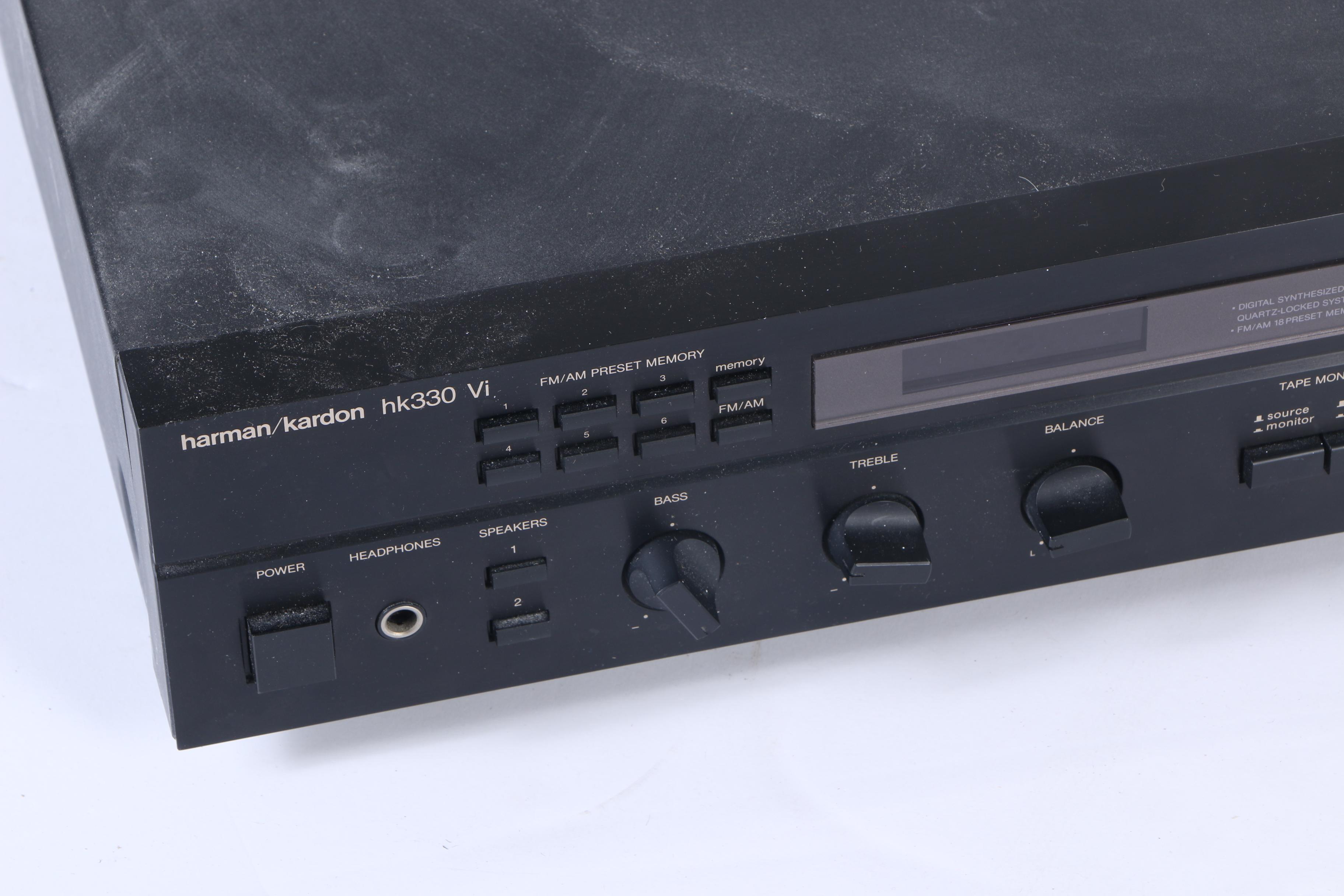 Harman/Kardon Receiver, CD Player and Cassette Player