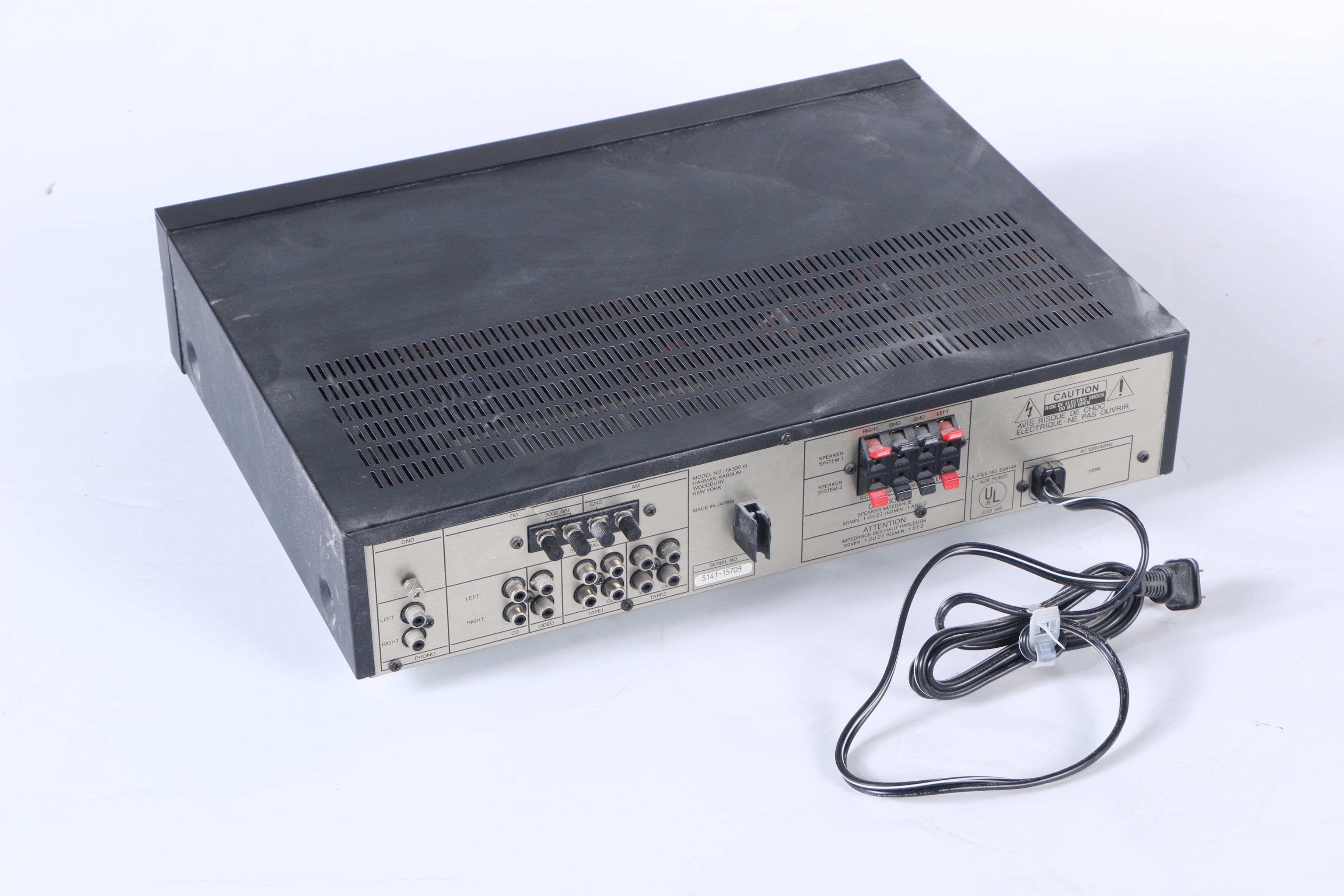 Harman/Kardon Receiver, CD Player and Cassette Player