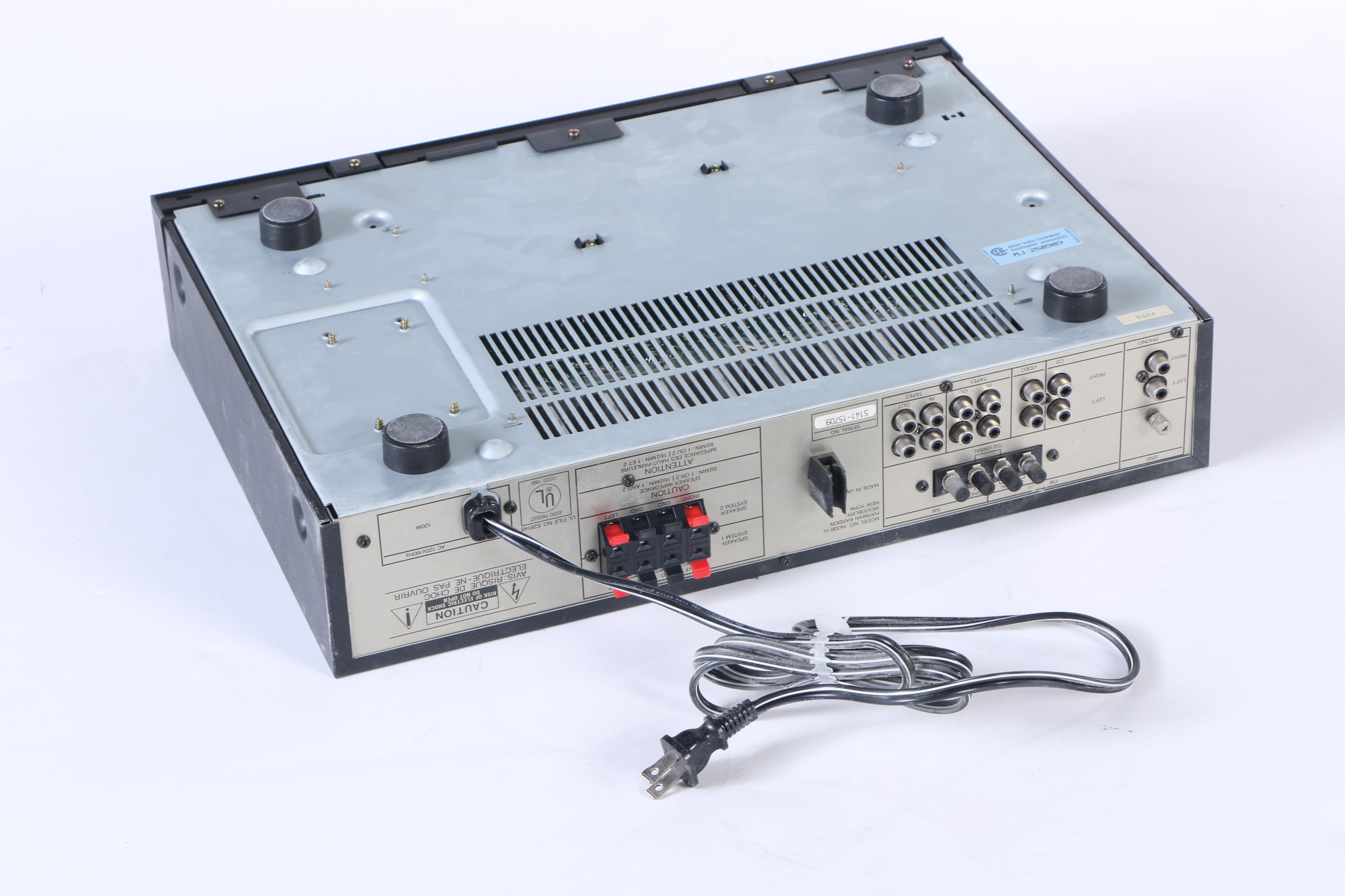 Harman/Kardon Receiver, CD Player and Cassette Player