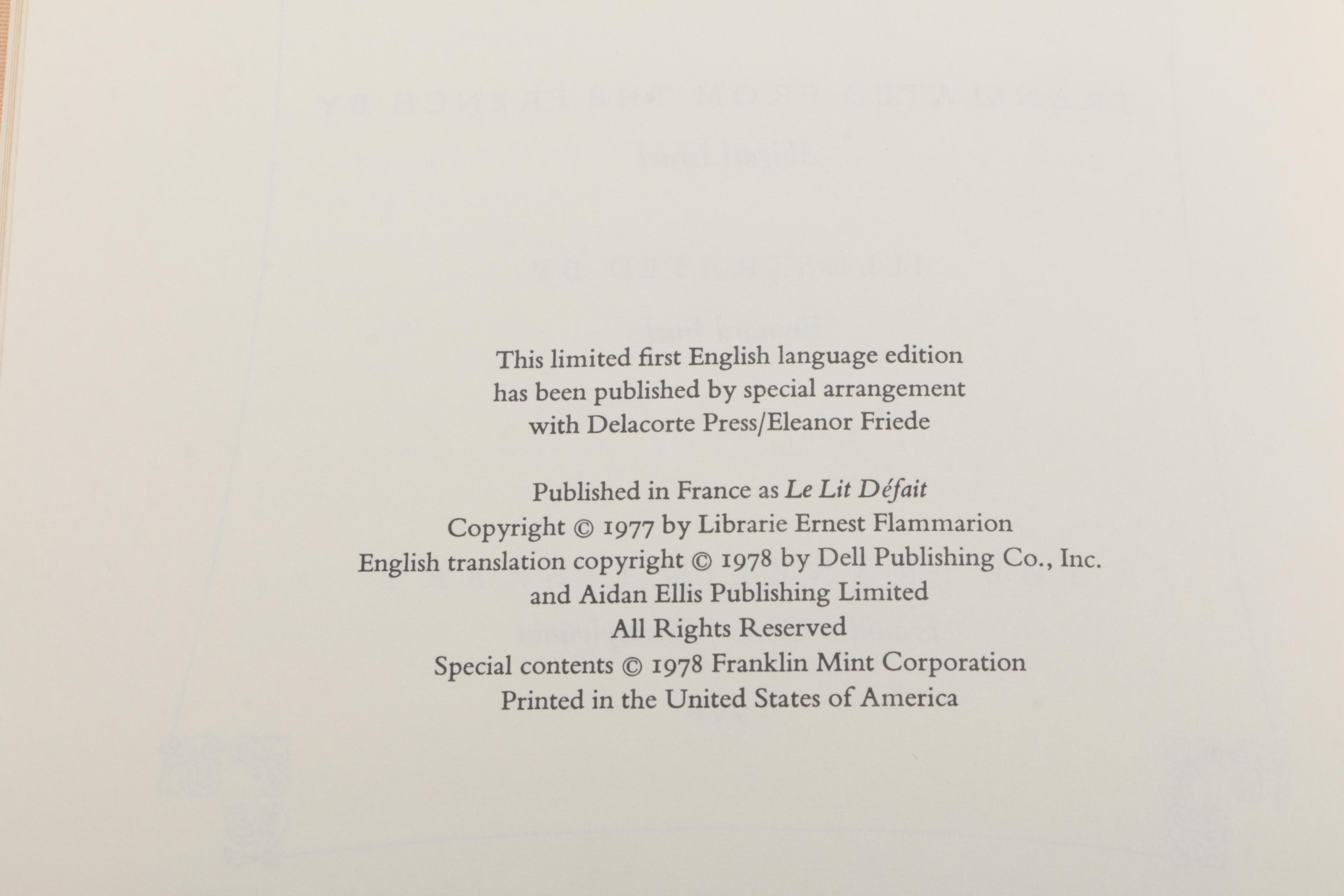 Franklin Library First Editions Including Philip Roth