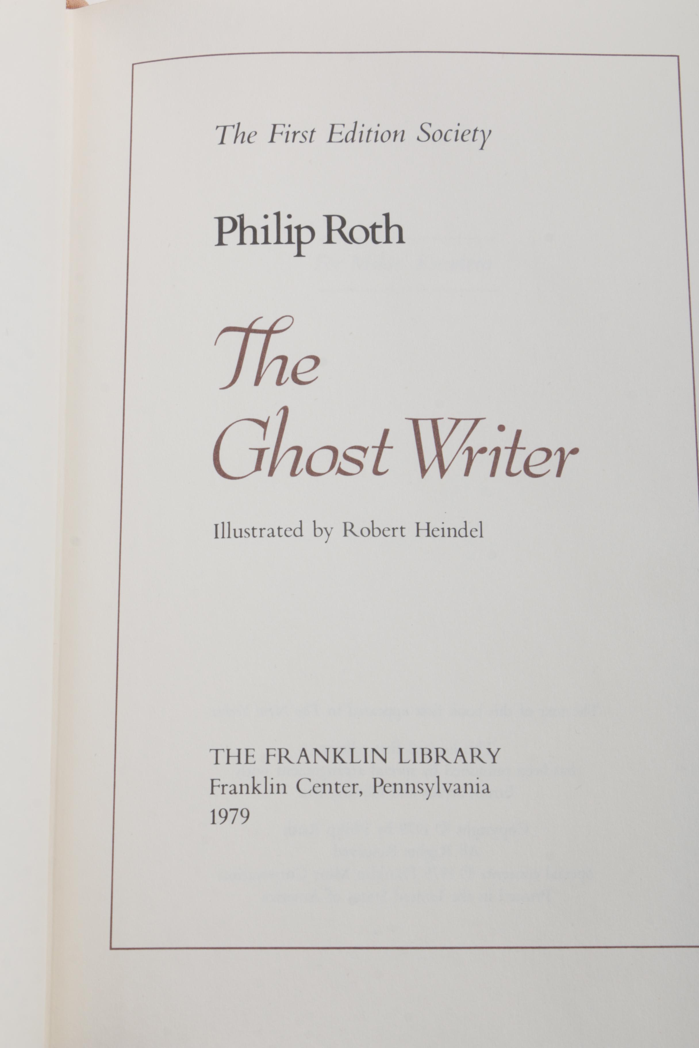 Franklin Library First Editions Including Philip Roth