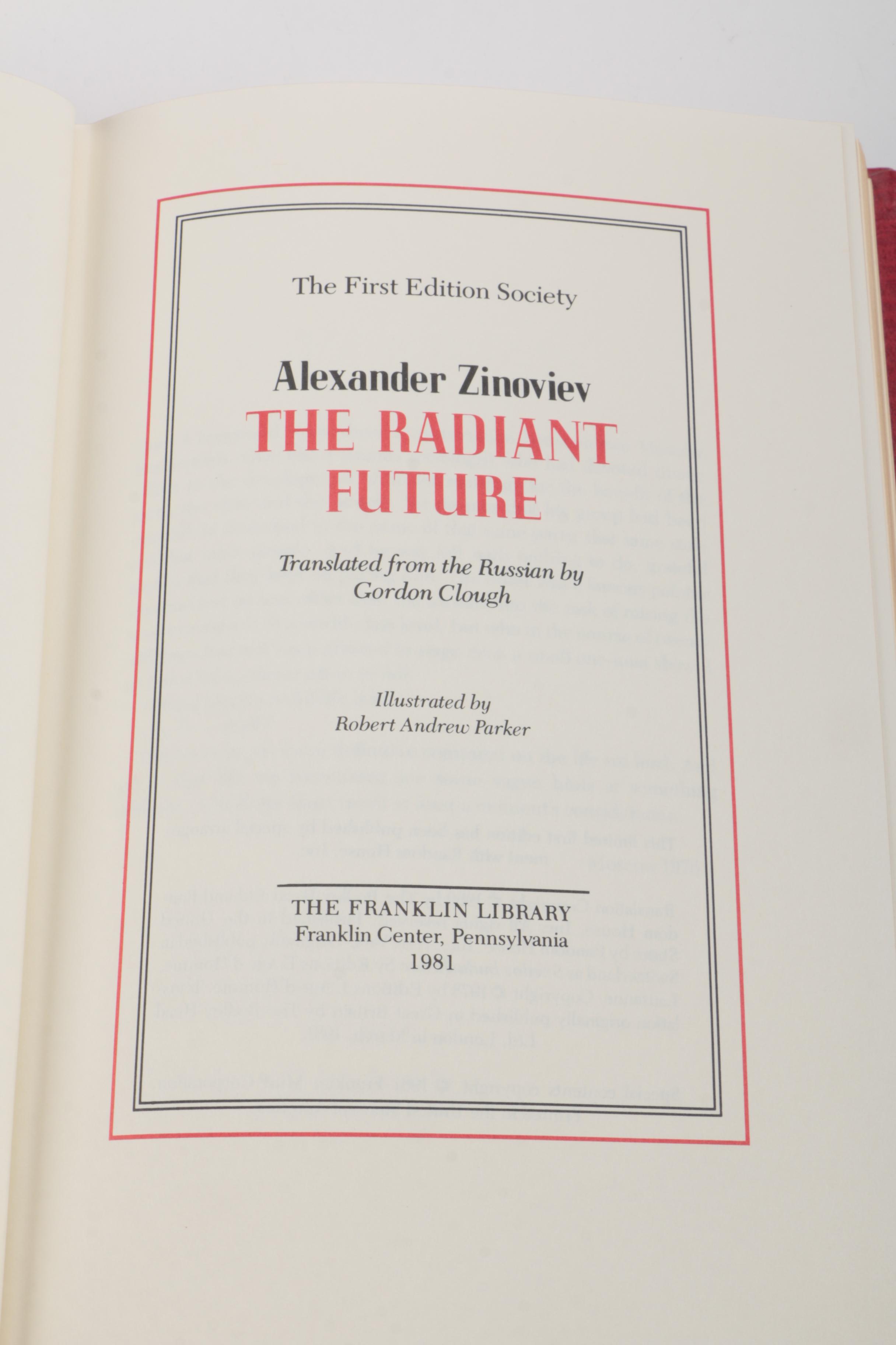 Franklin Library First Editions Including Philip Roth