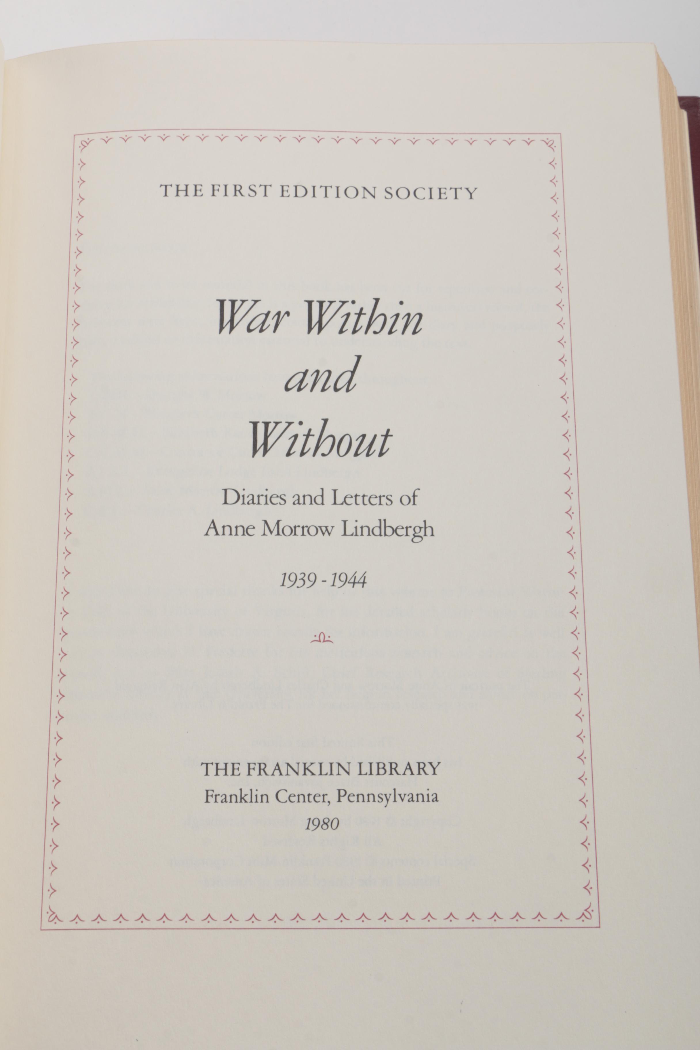 Franklin Library First Editions Including Philip Roth